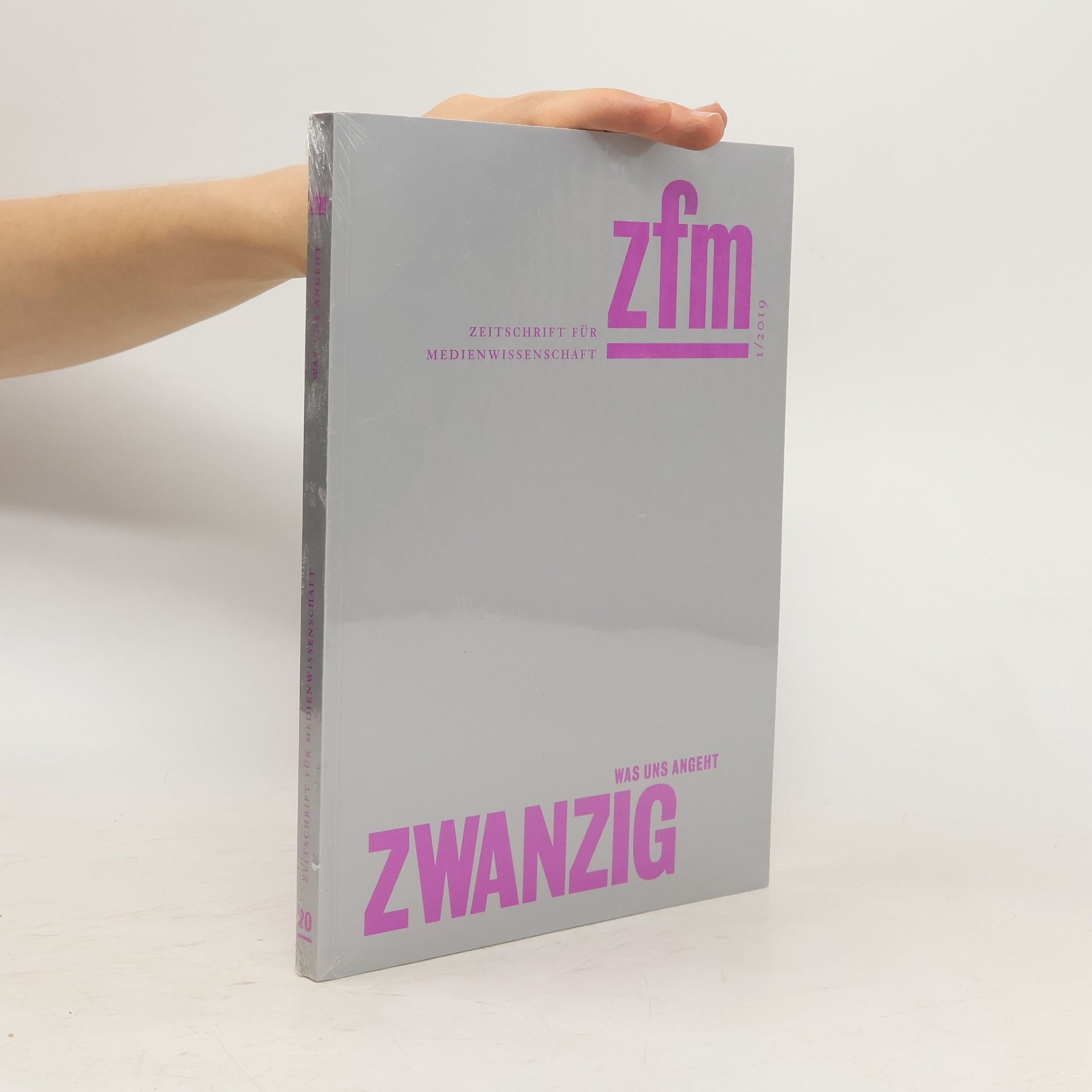 Transcript Verlag Zeitschrift für Medienwissenschaft 20