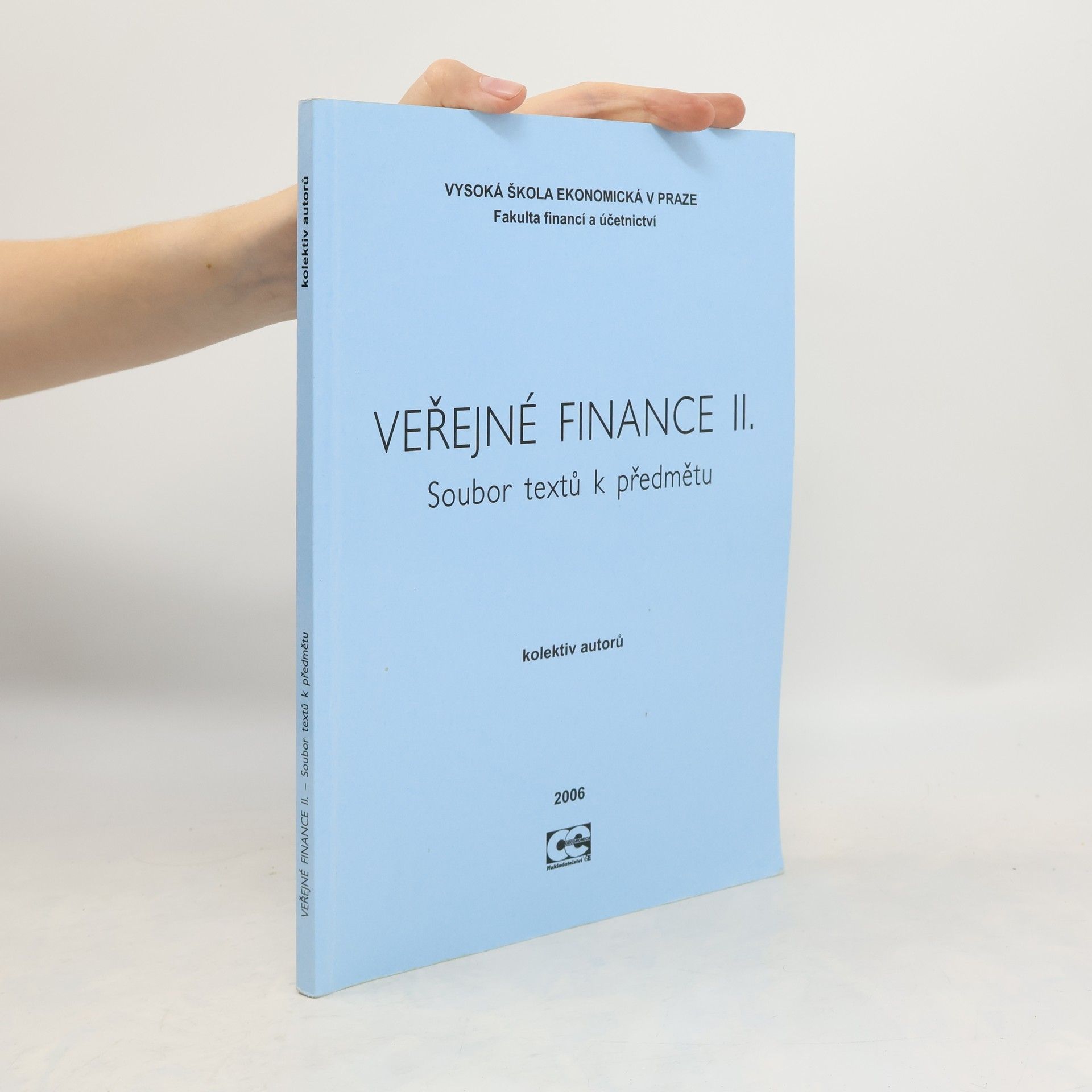 kolektiv Veřejné finance II. Soubor textů k předmětu