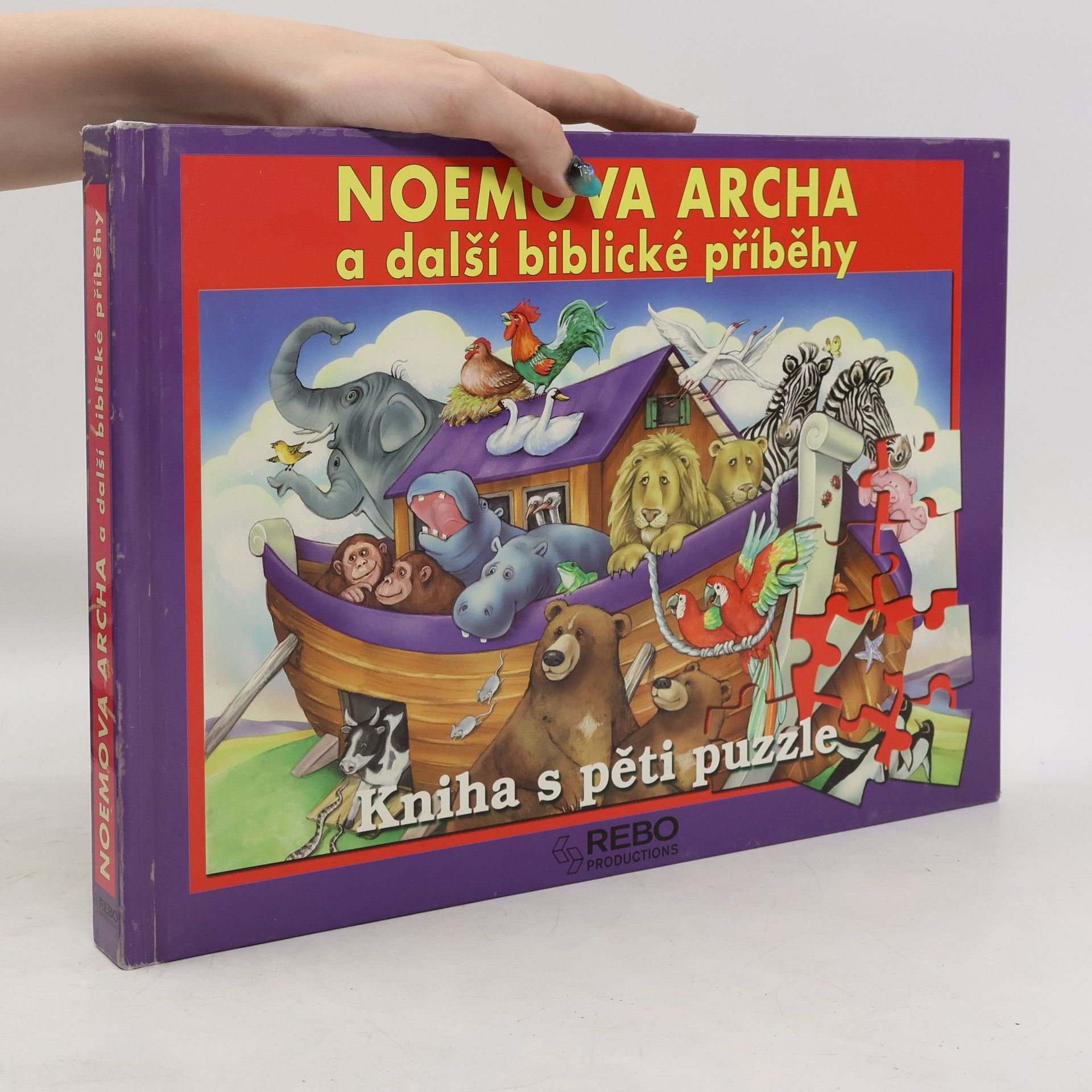 Lee Krutop Noemova archa a další biblické příběhy : kniha s pěti puzzle