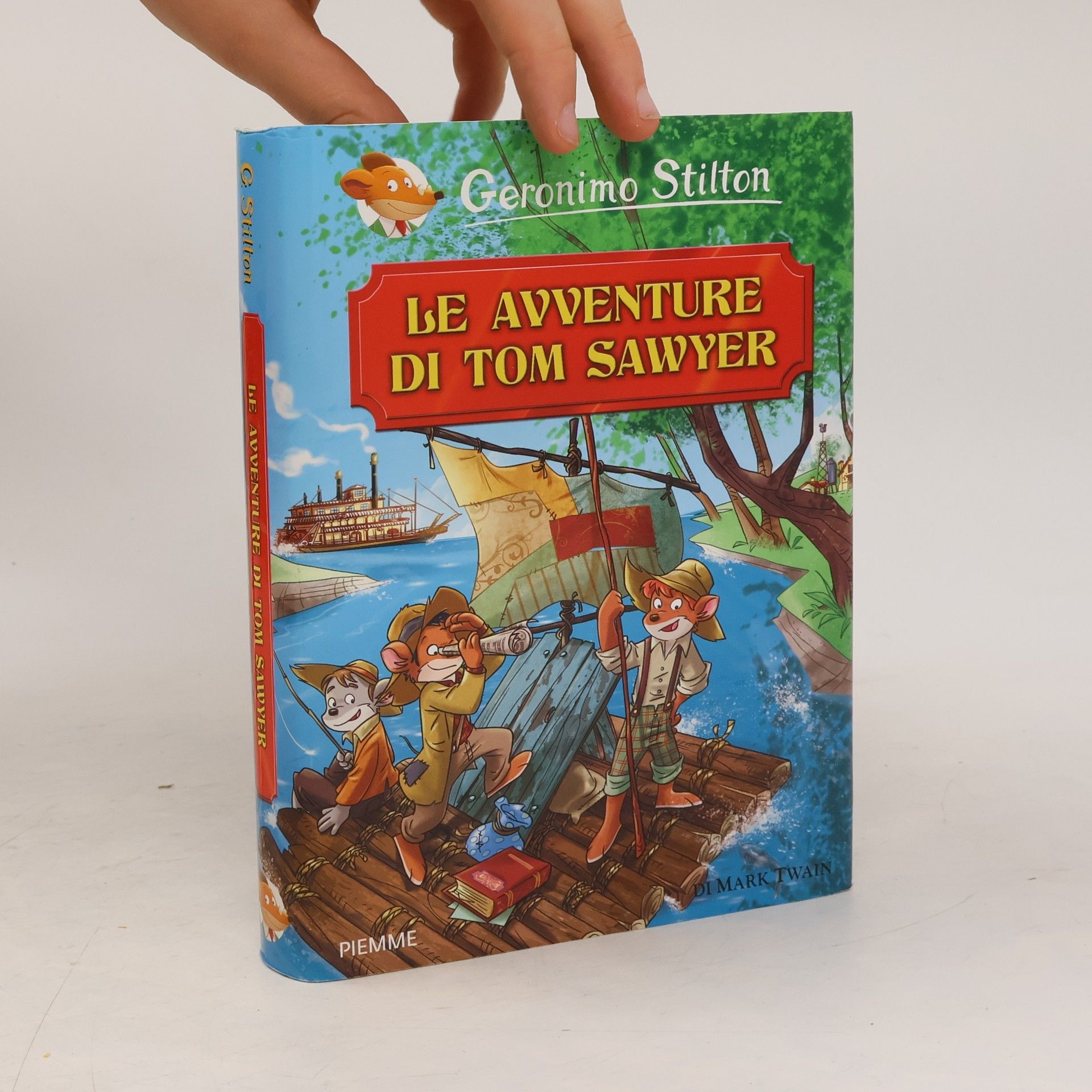 Geronimo Stilton Le avventure di Tom Sawyer di Mark Twain
