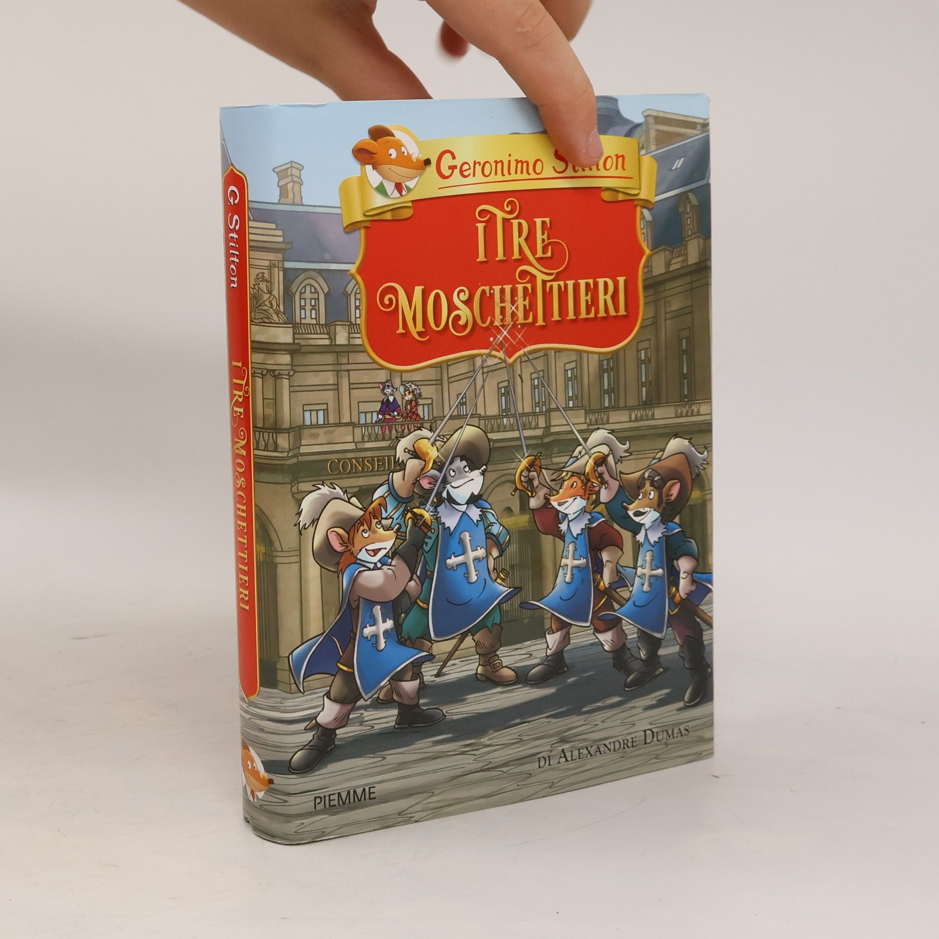 Geronimo Stilton I tre moschettieri di Alexandre Dumas