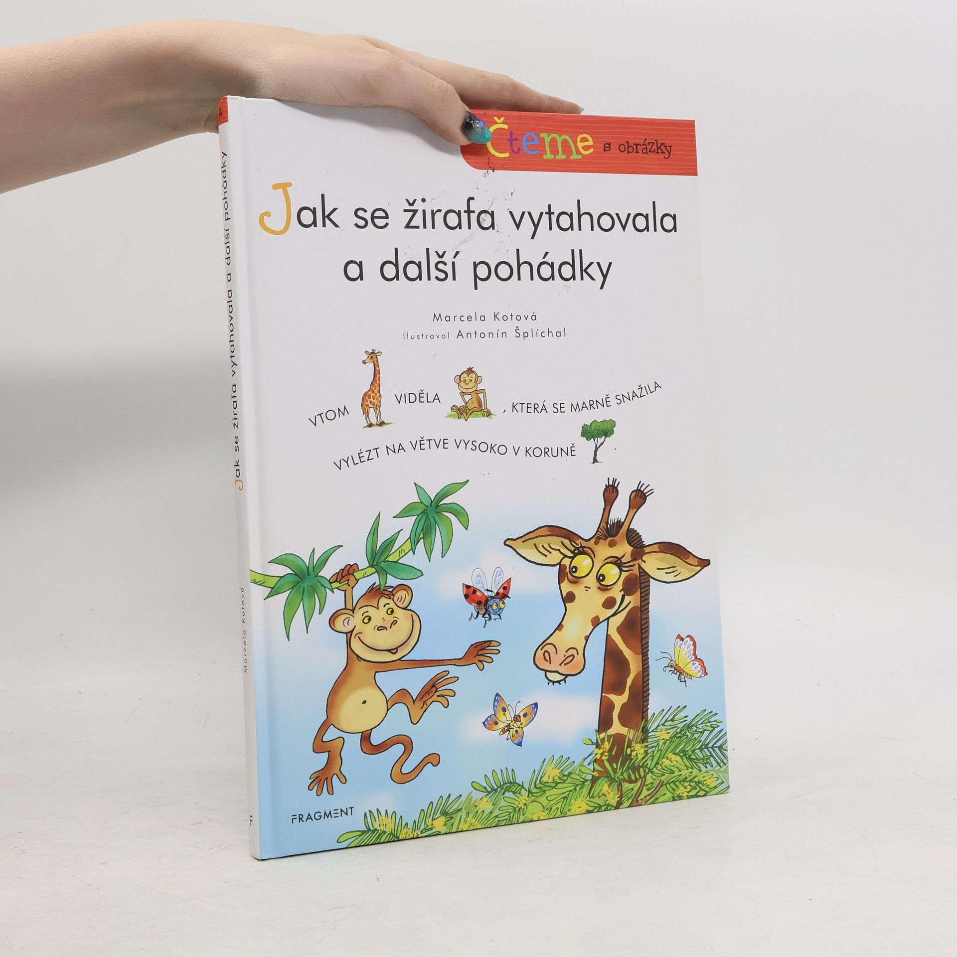 Marcela Kotová Čteme s obrázky – Jak se žirafa vytahovala a další pohádky