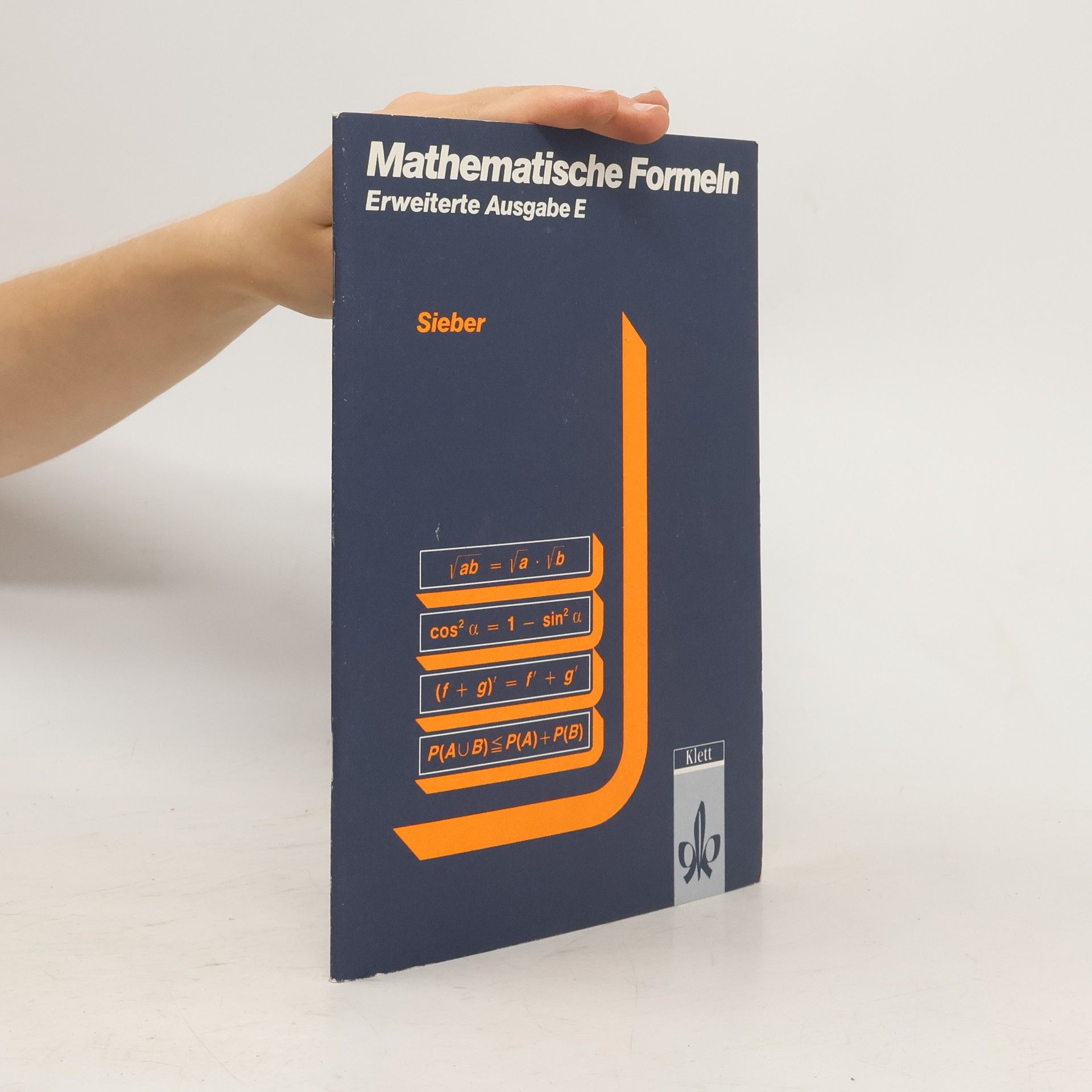 Helmut Sieber Mathematische Formeln