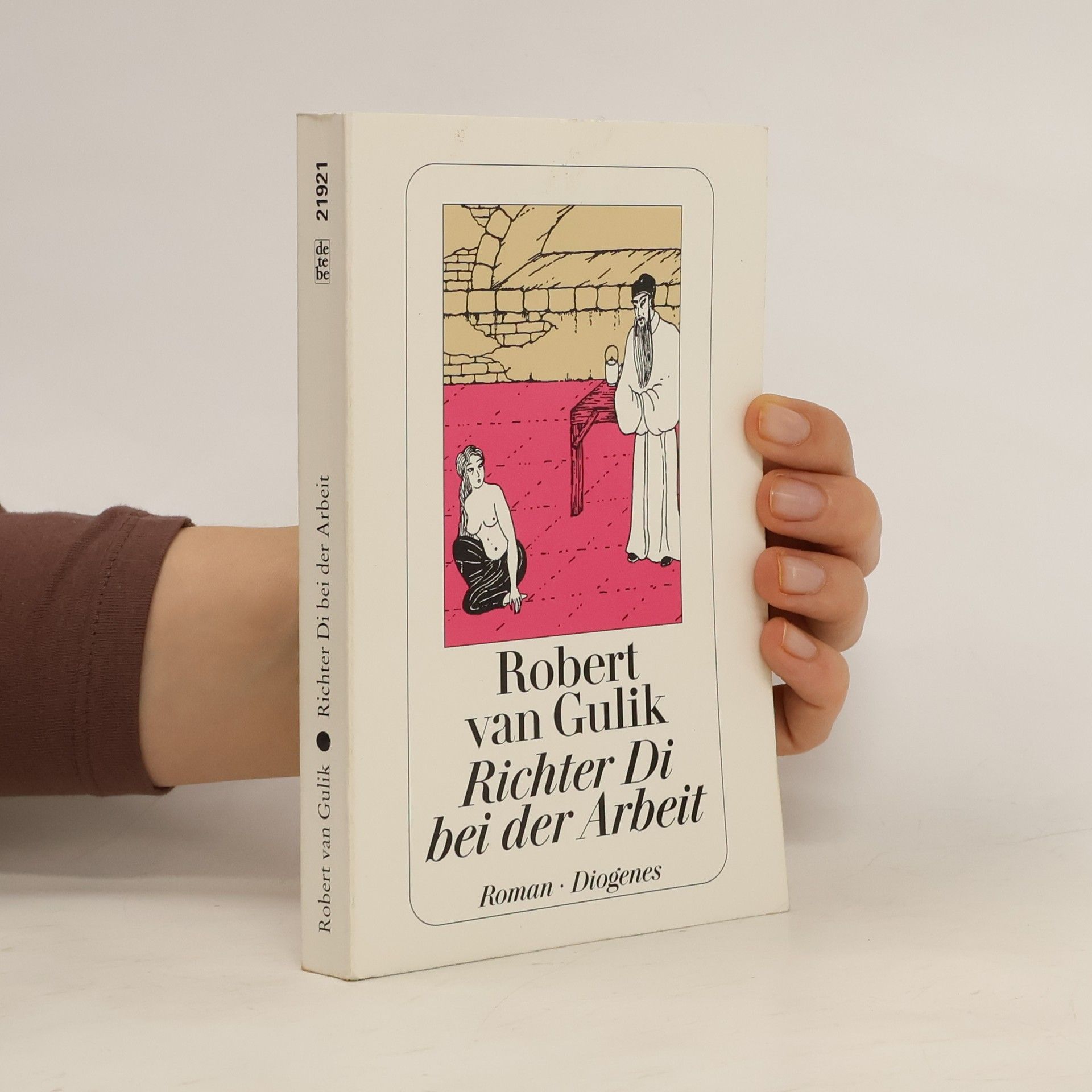Robert van Gulik Richter Di bei der Arbeit