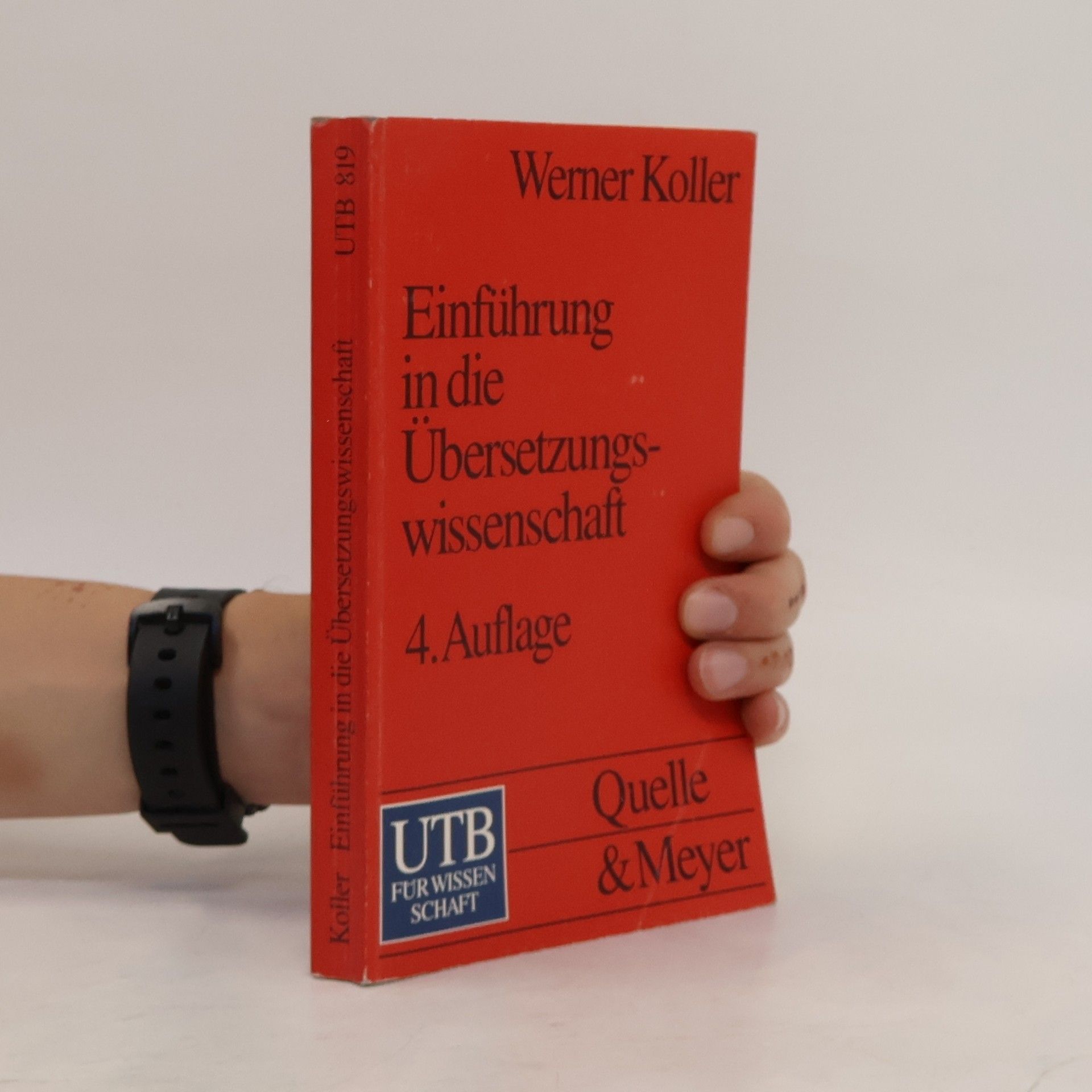 Werner Koller Einführung in die Übersetzungswissenschaft