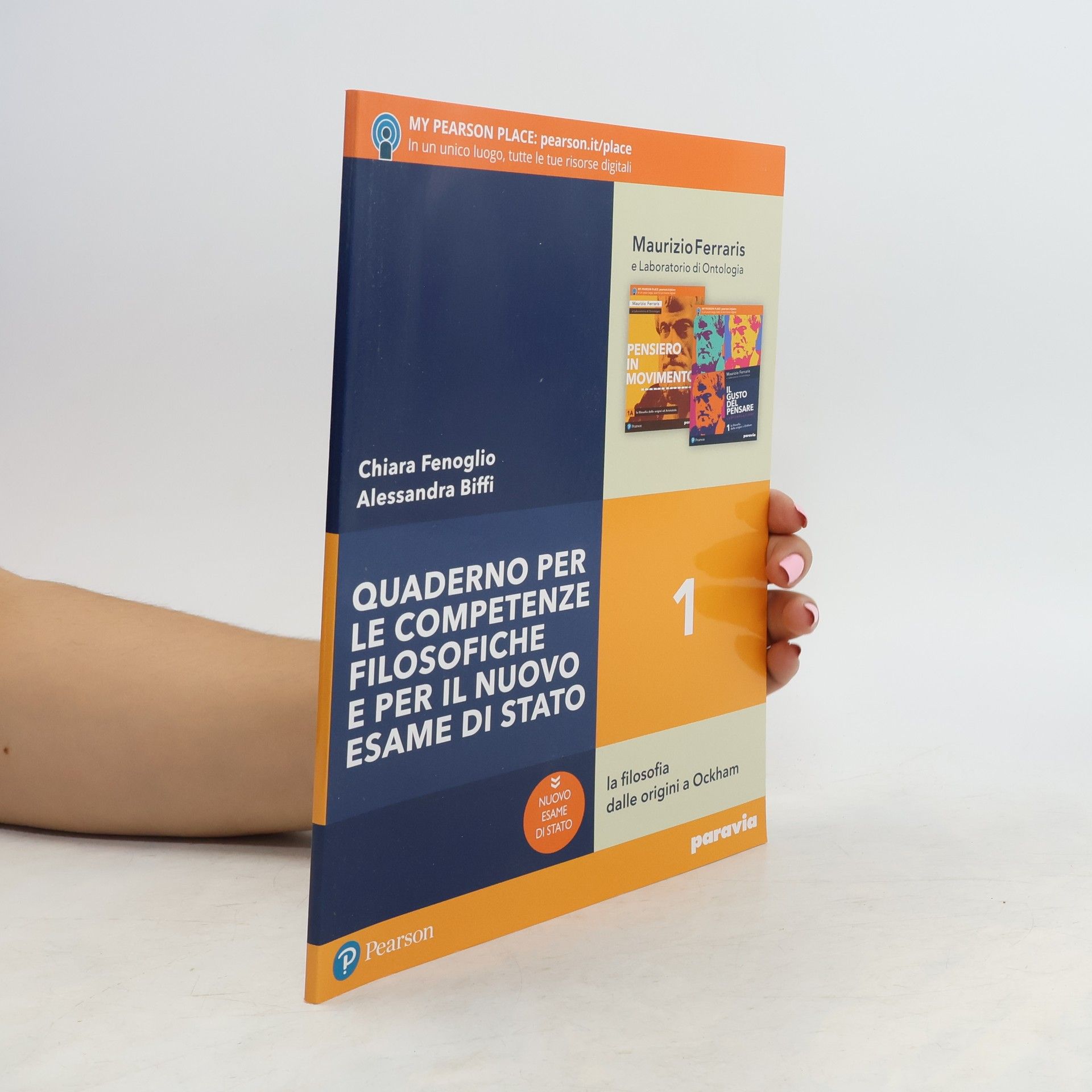 Chiara Fenoglio Quaderno per le competenze filosofiche e per il nuovo esame di stato 1
