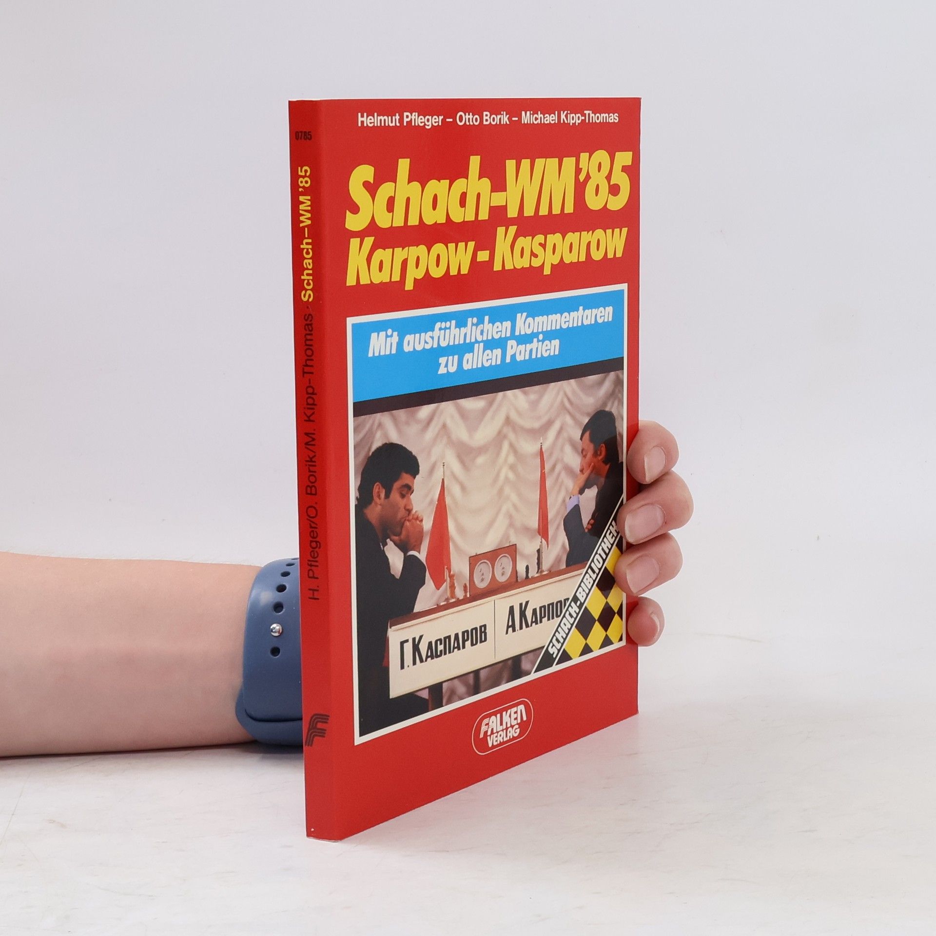 Helmut Pfleger Schach-WM '85