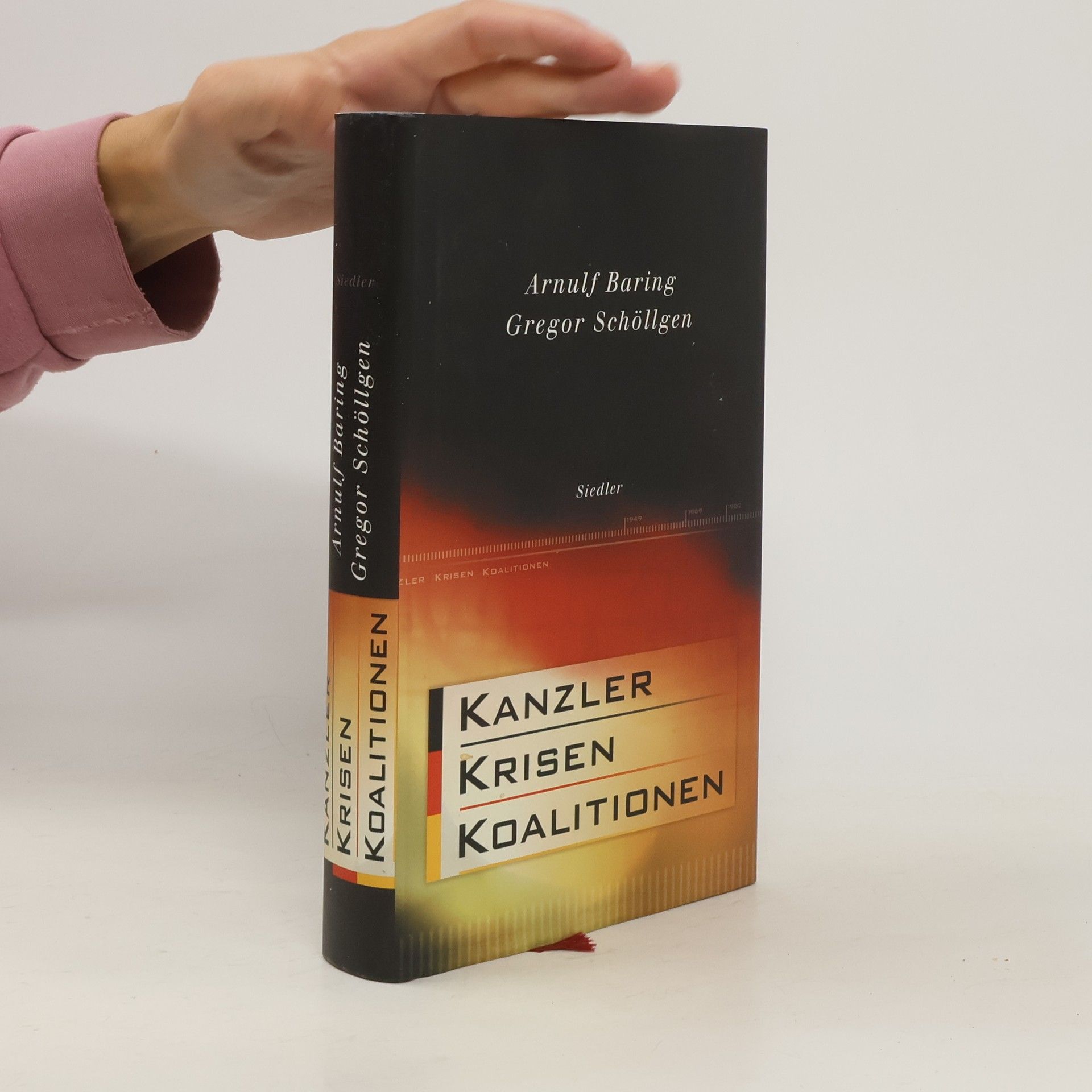 Arnulf Baring Kanzler, Krisen, Koalitionen