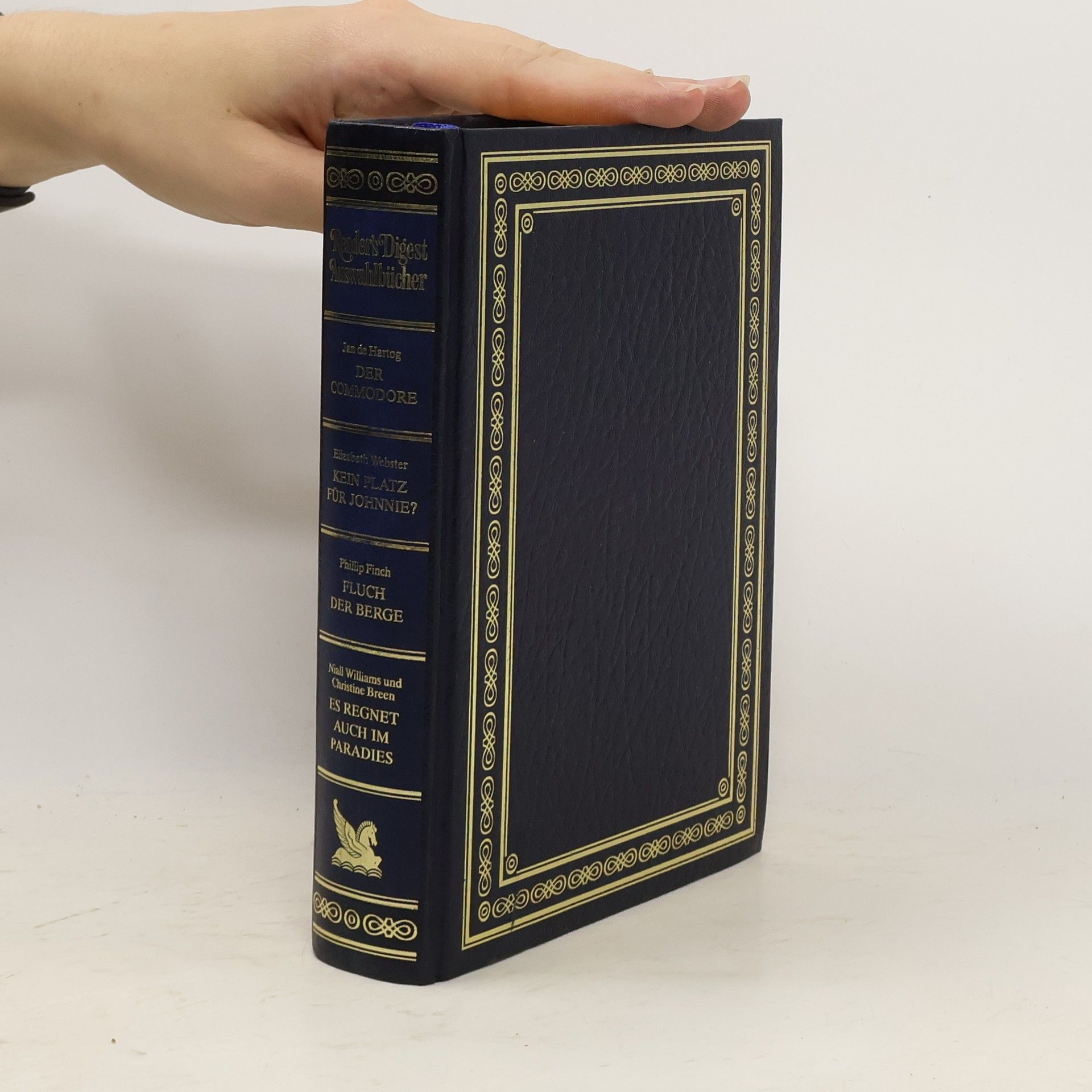 Niall Williams Reader's Digest Auswahlbücher: Der Commodore, Kein Platz für Johnnie?, Fluch der Berge, Es regnet auch im Paradies