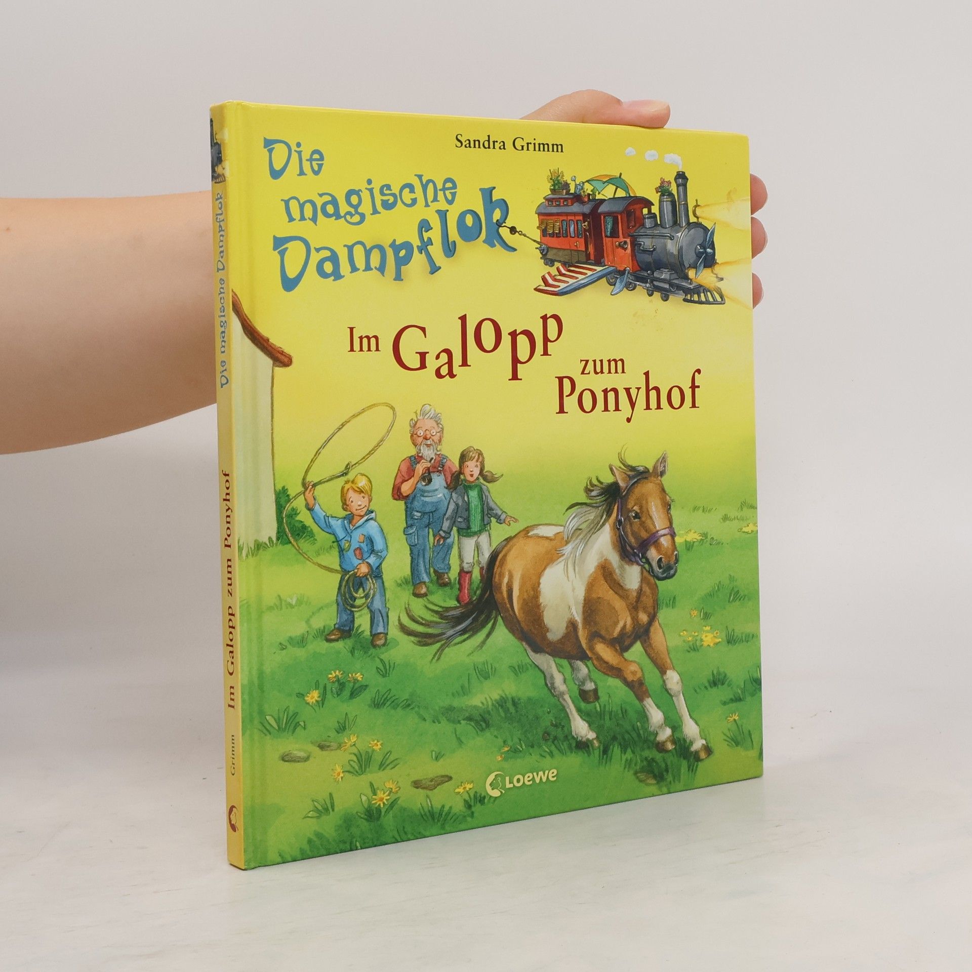 Sandra Grimm Die magische Dampflok - im Galopp zum Ponyhof