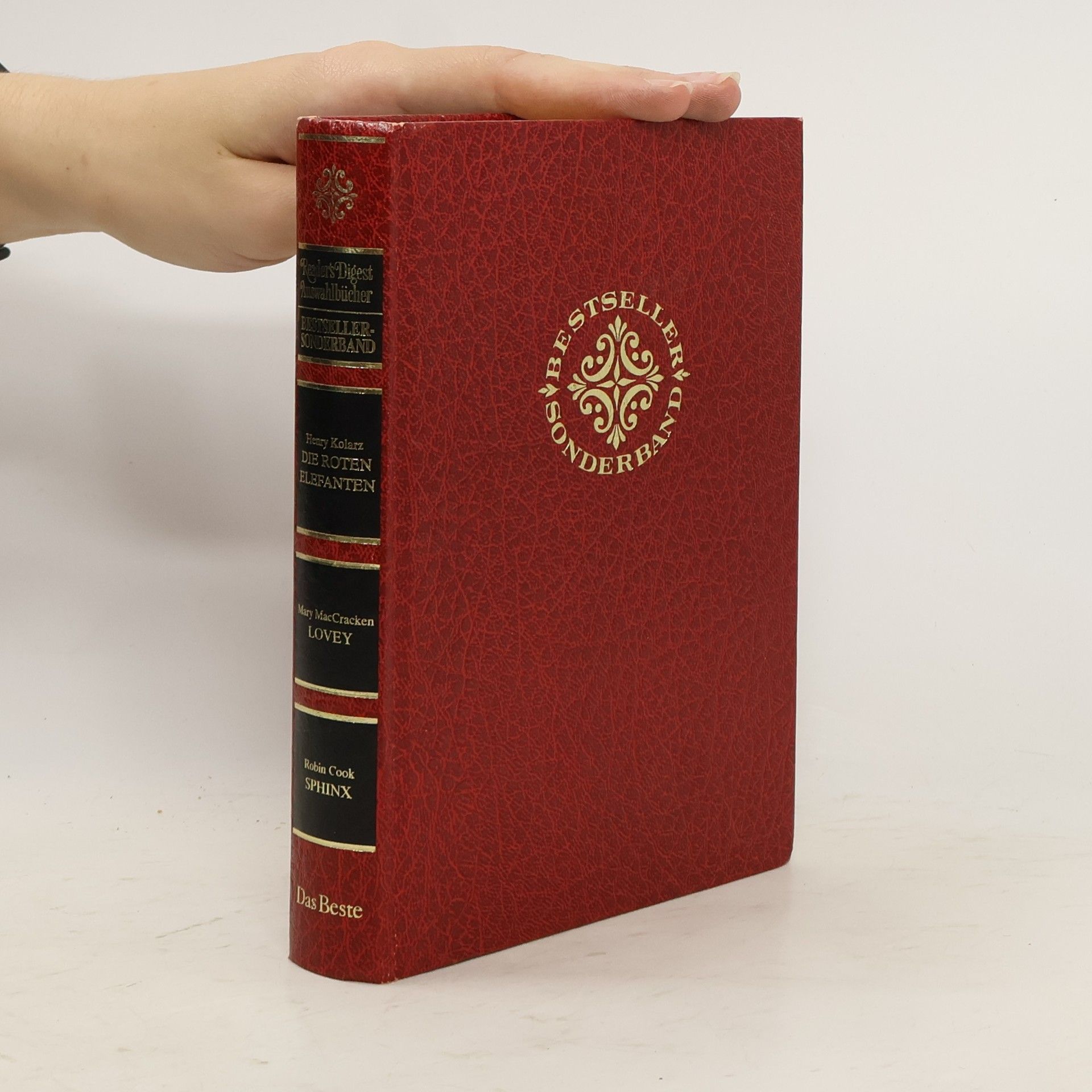 Readers Digest Auswahlbücher: Die Roten Elefanten. Lovey. Sphinx.