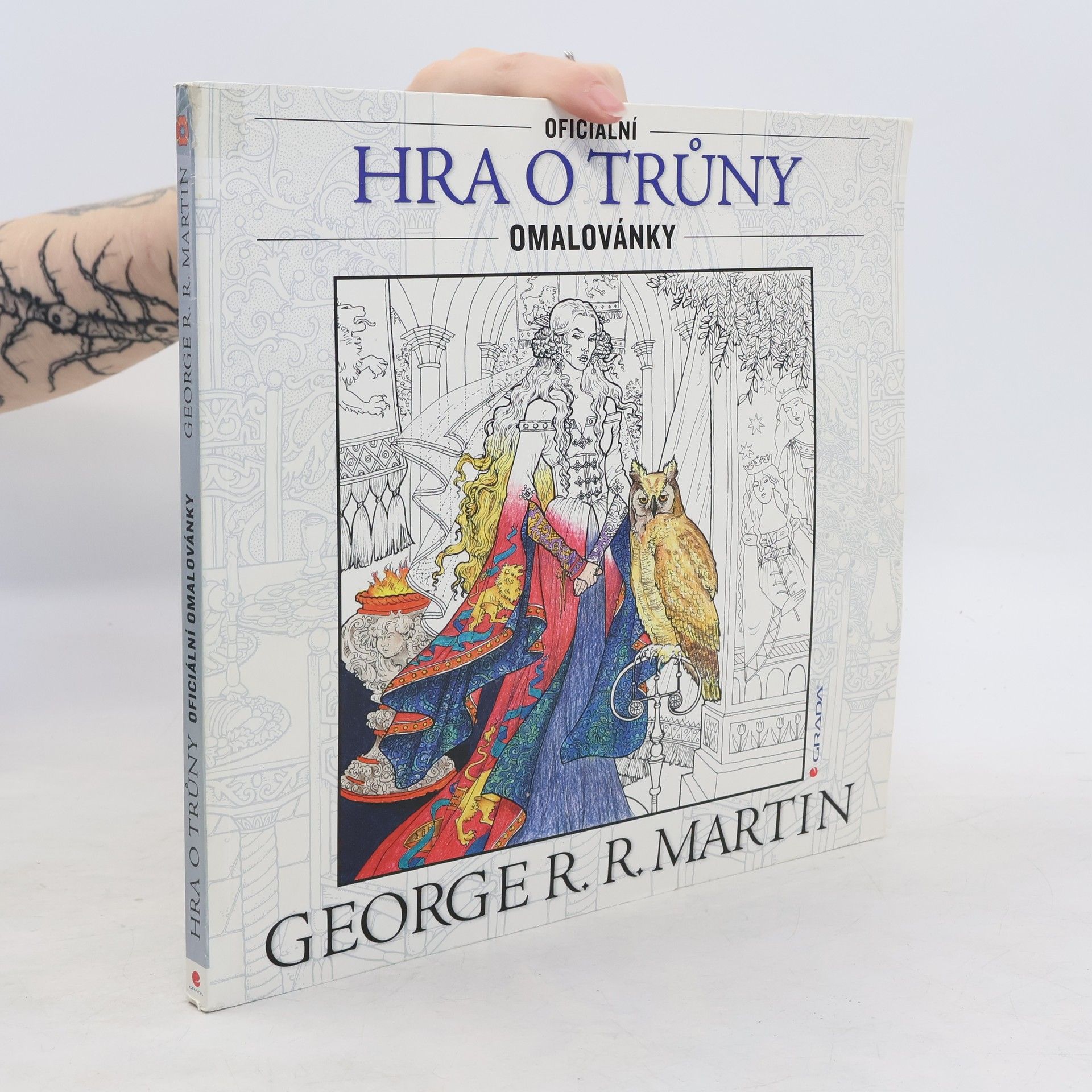George R. R. Martin Hra o trůny – omalovánky