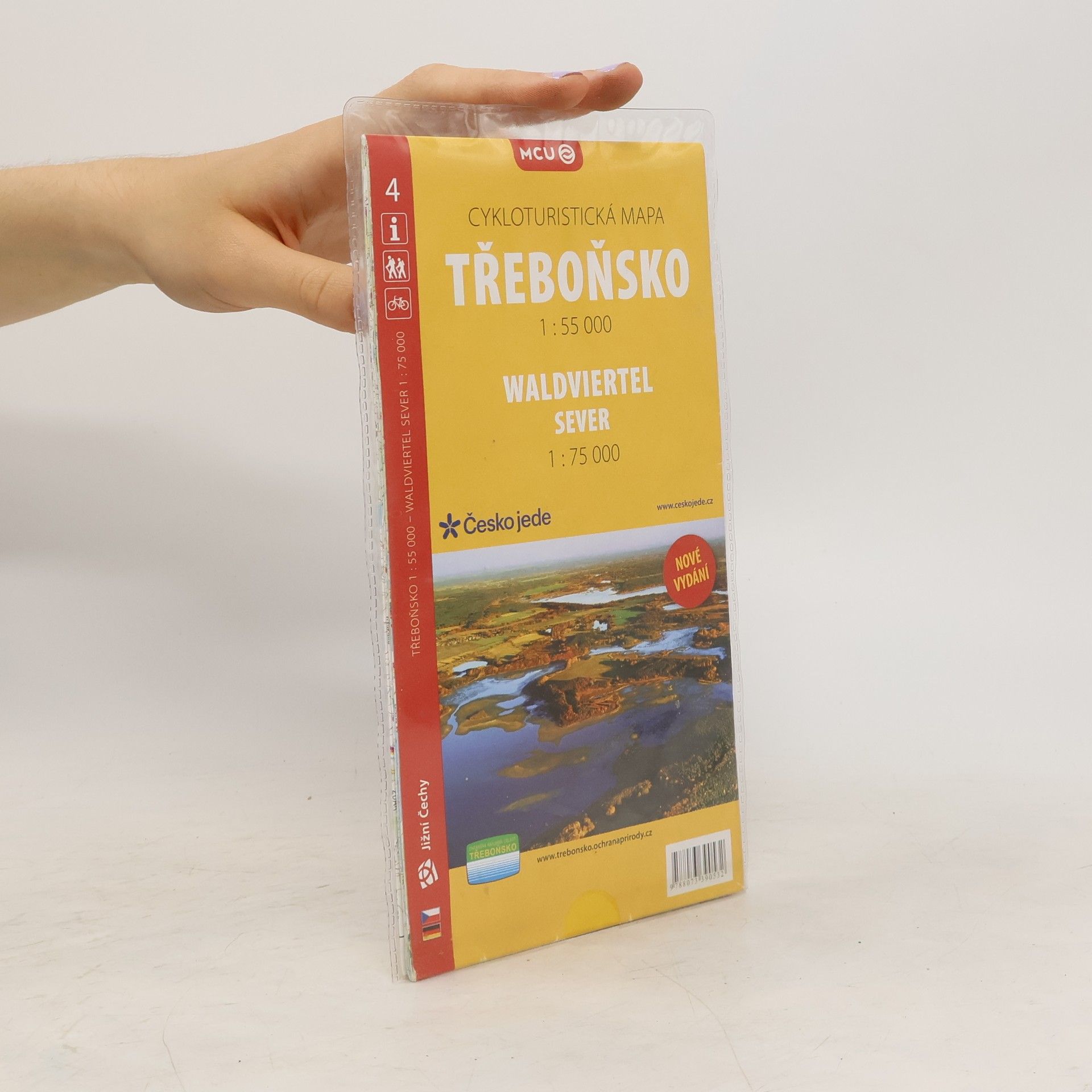 Collectif d'auteurs Třeboňsko - cykloturistická mapa č. 4 /1:55 000