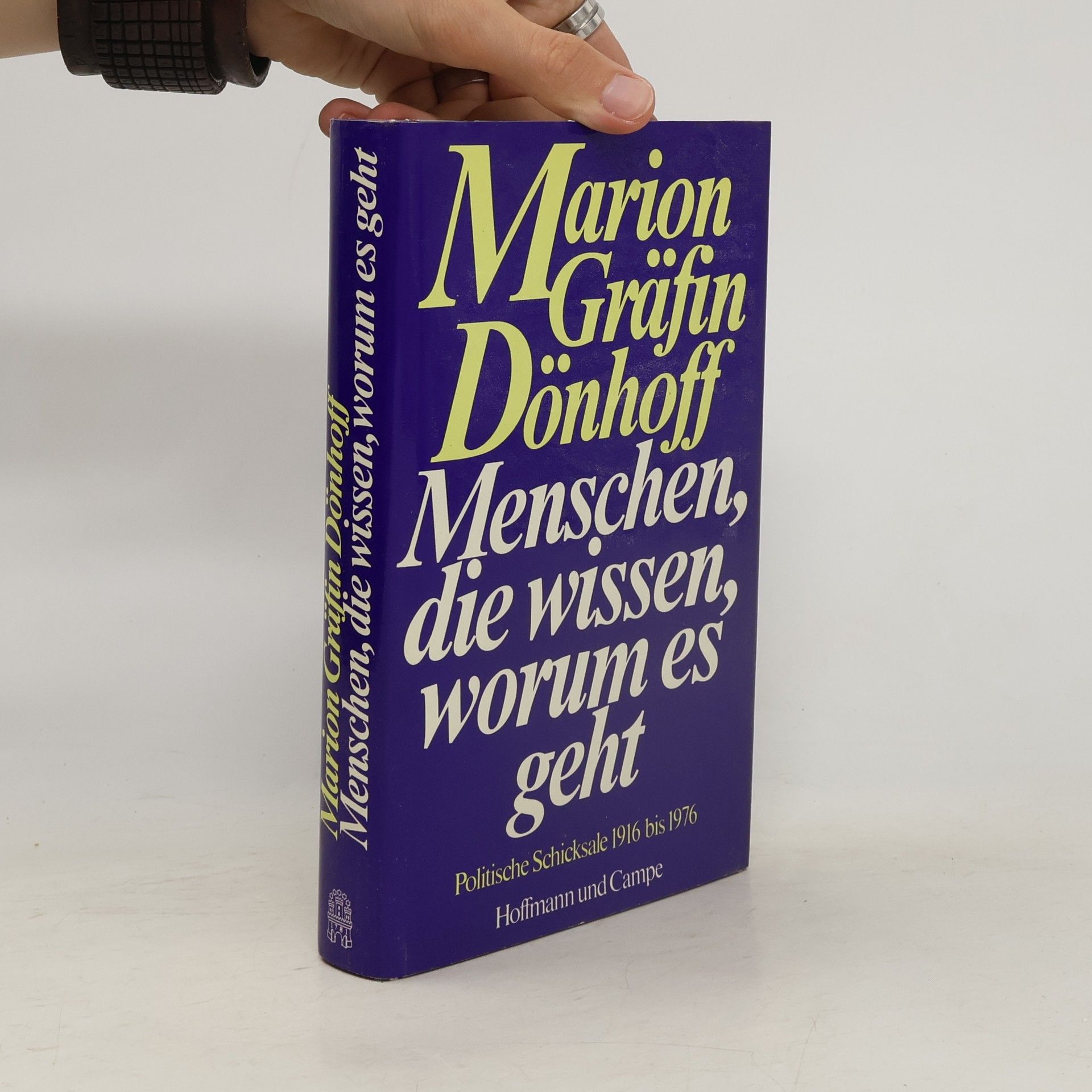 Marion Doenhoff Menschen, die wissen, worum es geht