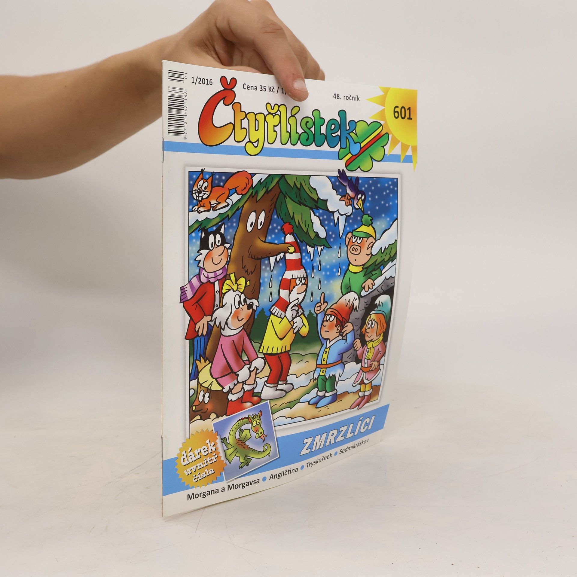Collectif d'auteurs Čtyřlístek 601. Zmrzlíci 1/2016