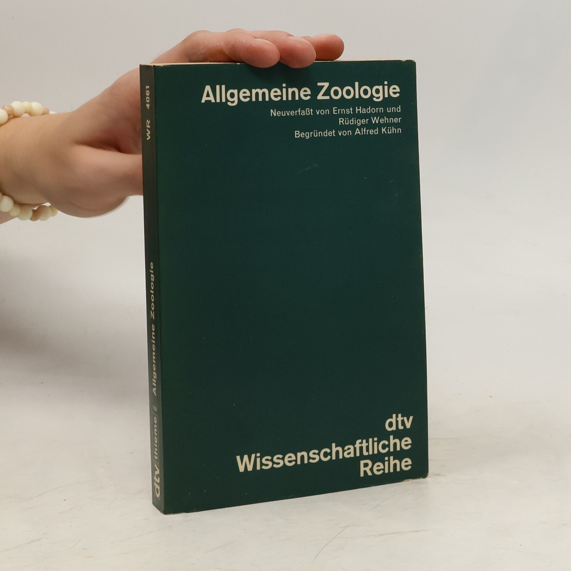 Ernst Hadorn Allgemeine Zoologie