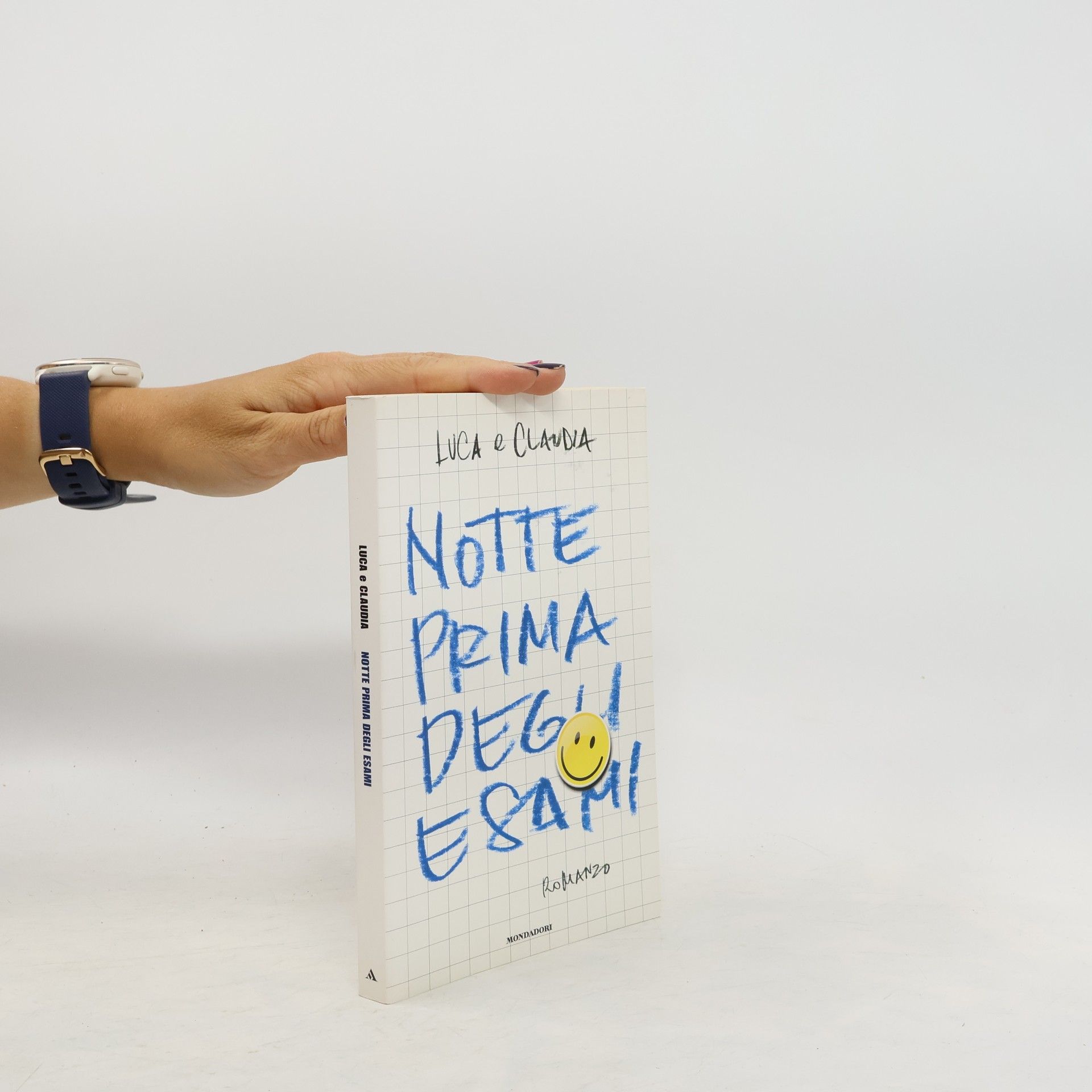 Luca Notte prima degli esami