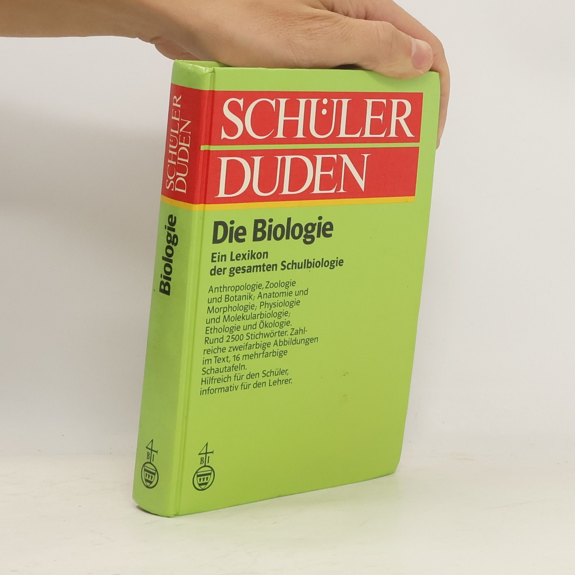 Karl-Heinz Ahlheim Schülerduden die Biologie