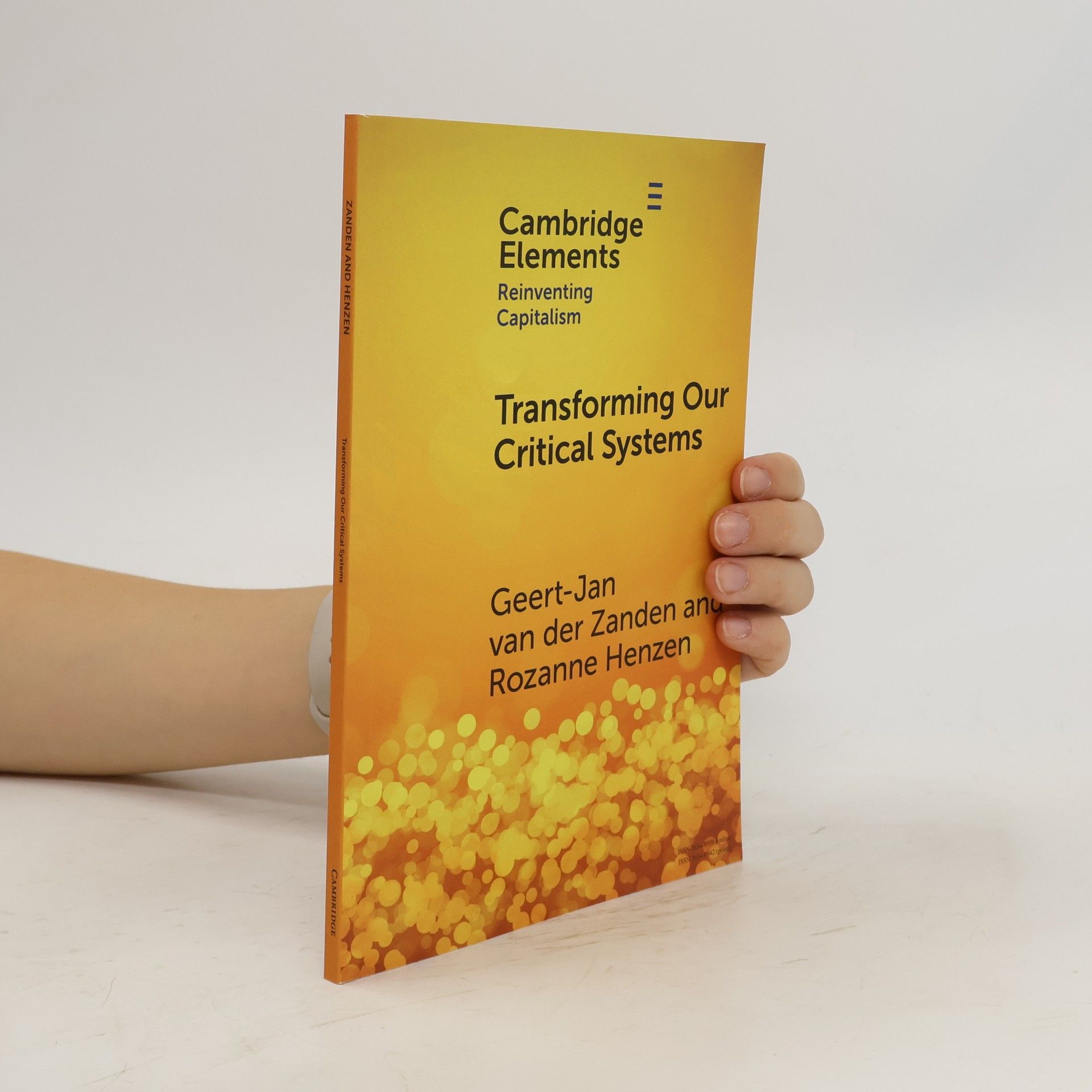 Geert-Jan van der Zanden Transforming our Critical Systems