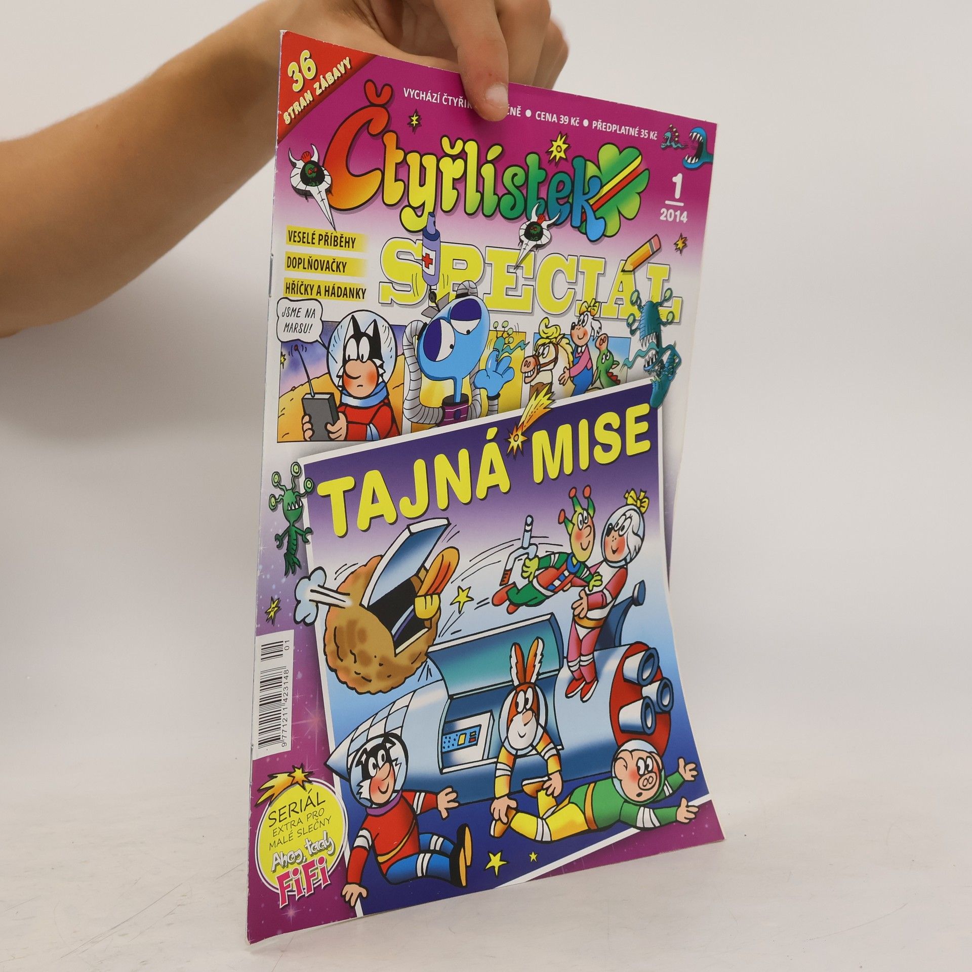 Autorenkollektiv Čtyřlístek speciál: Tajná mise, číslo 1/2014