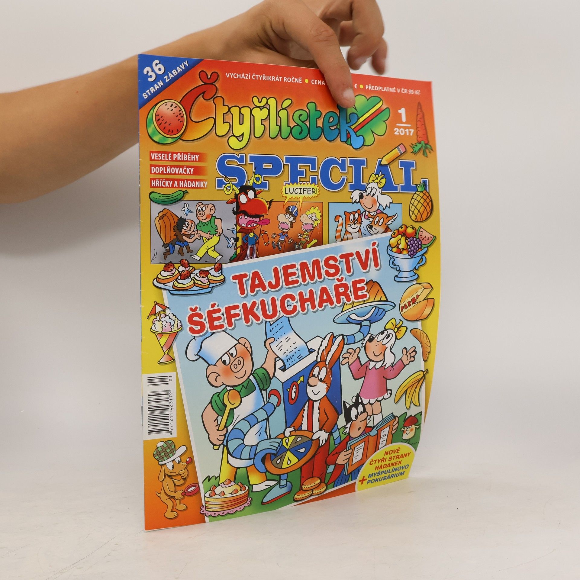 Kolektiv autorů Čtyřlístek speciál: Tajemství šéfkuchaře