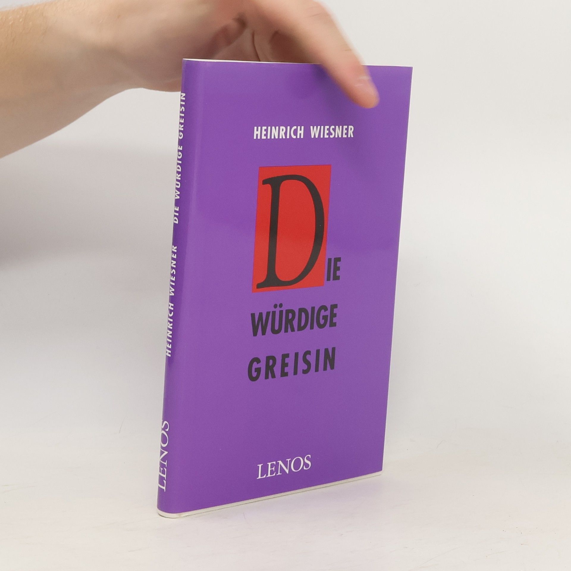 Heinrich Wiesner Die würdige Greisin