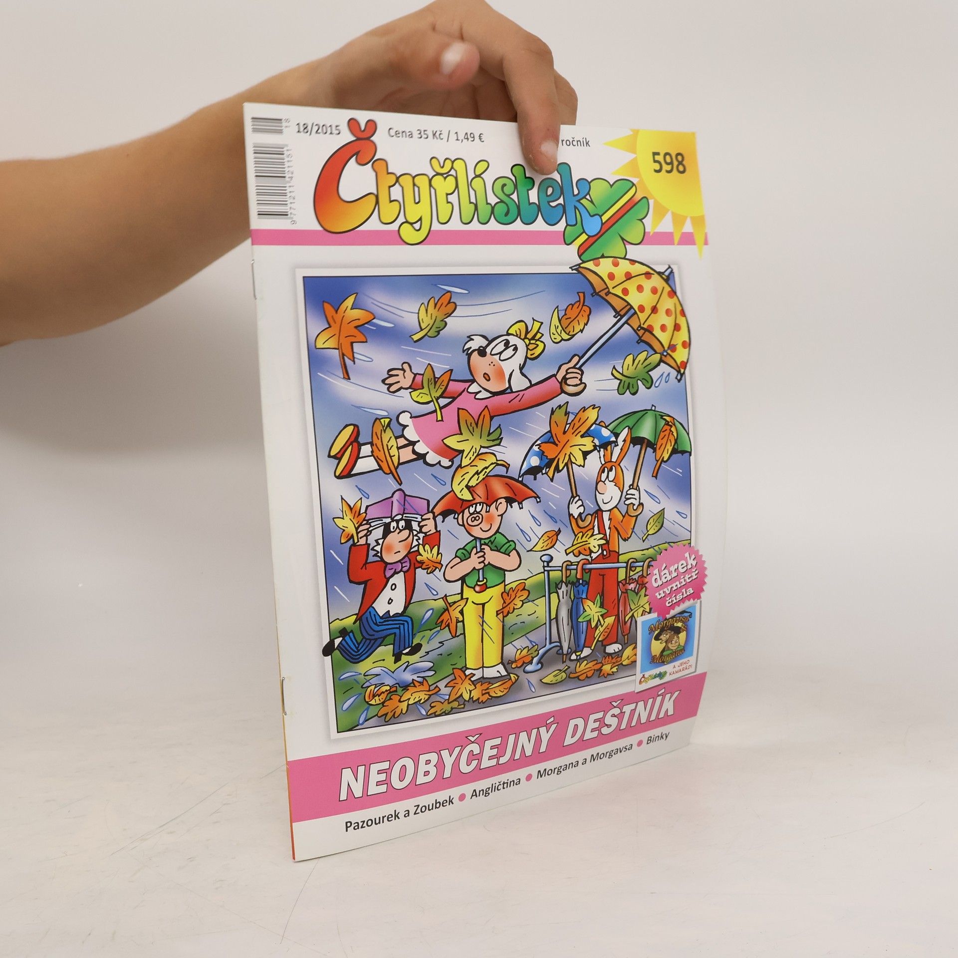 Collectif d'auteurs Čtyřlístek 598. Neobyčejný deštník