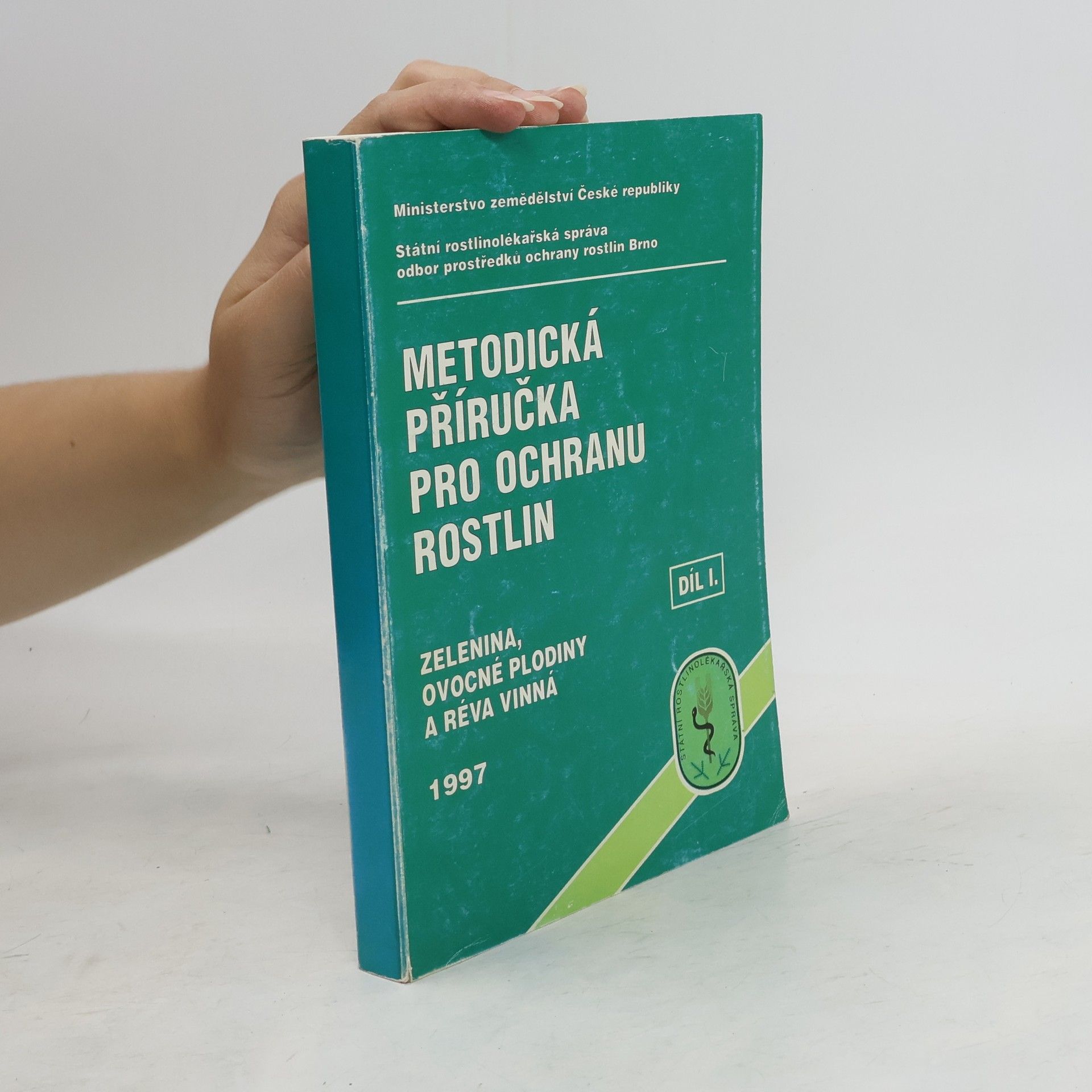 Autores varios Metodická příručka pro ochranu rostlin I.