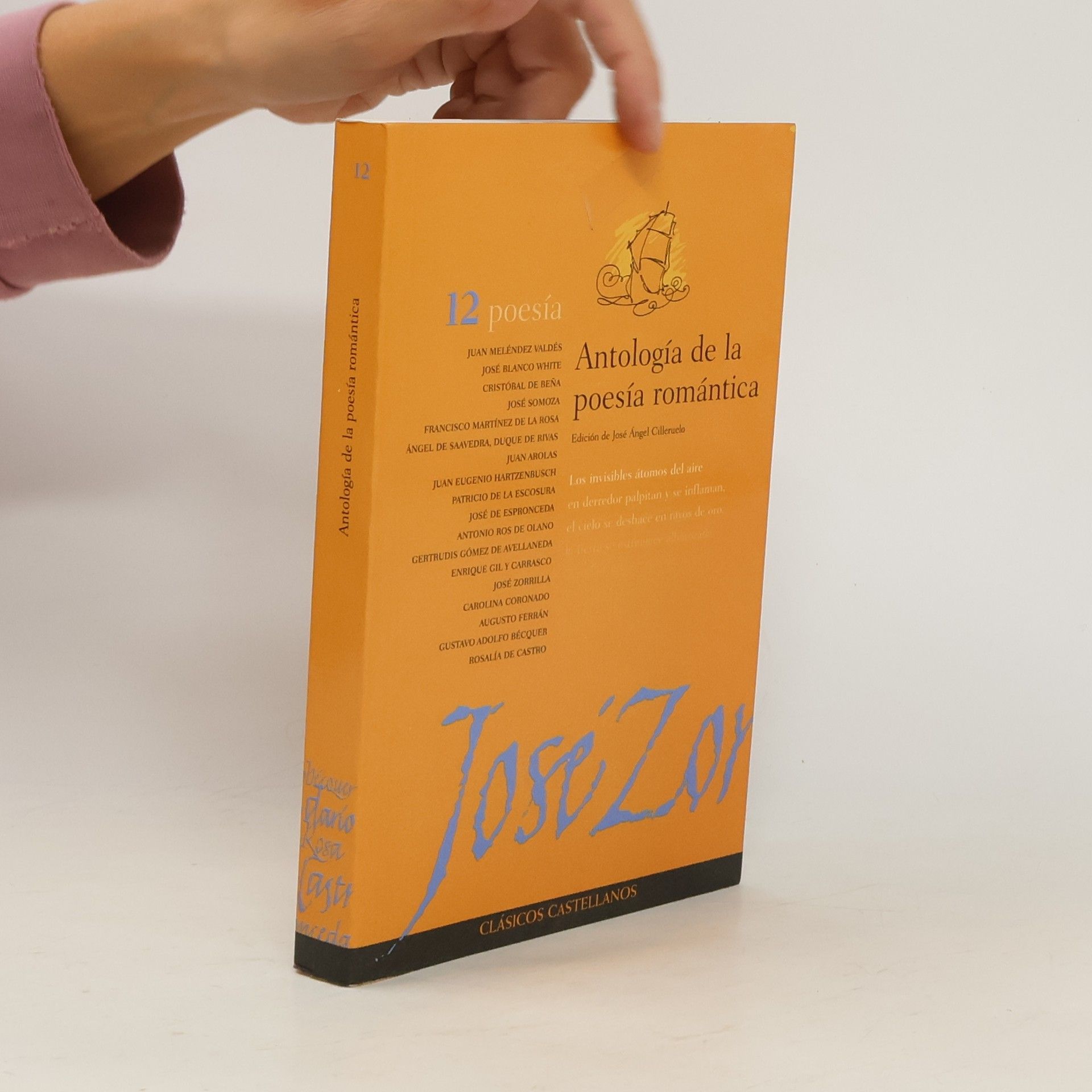 José Ángel Cilleruelo Antología de la poesía romántica 12