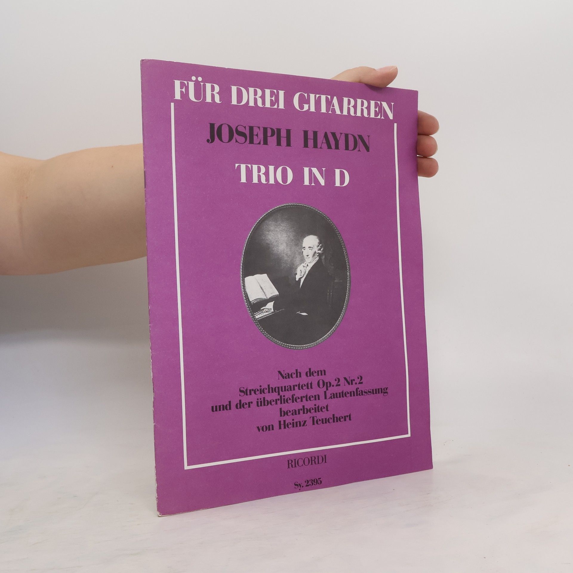 Joseph Haydn Für drei Gitarren Trio in D