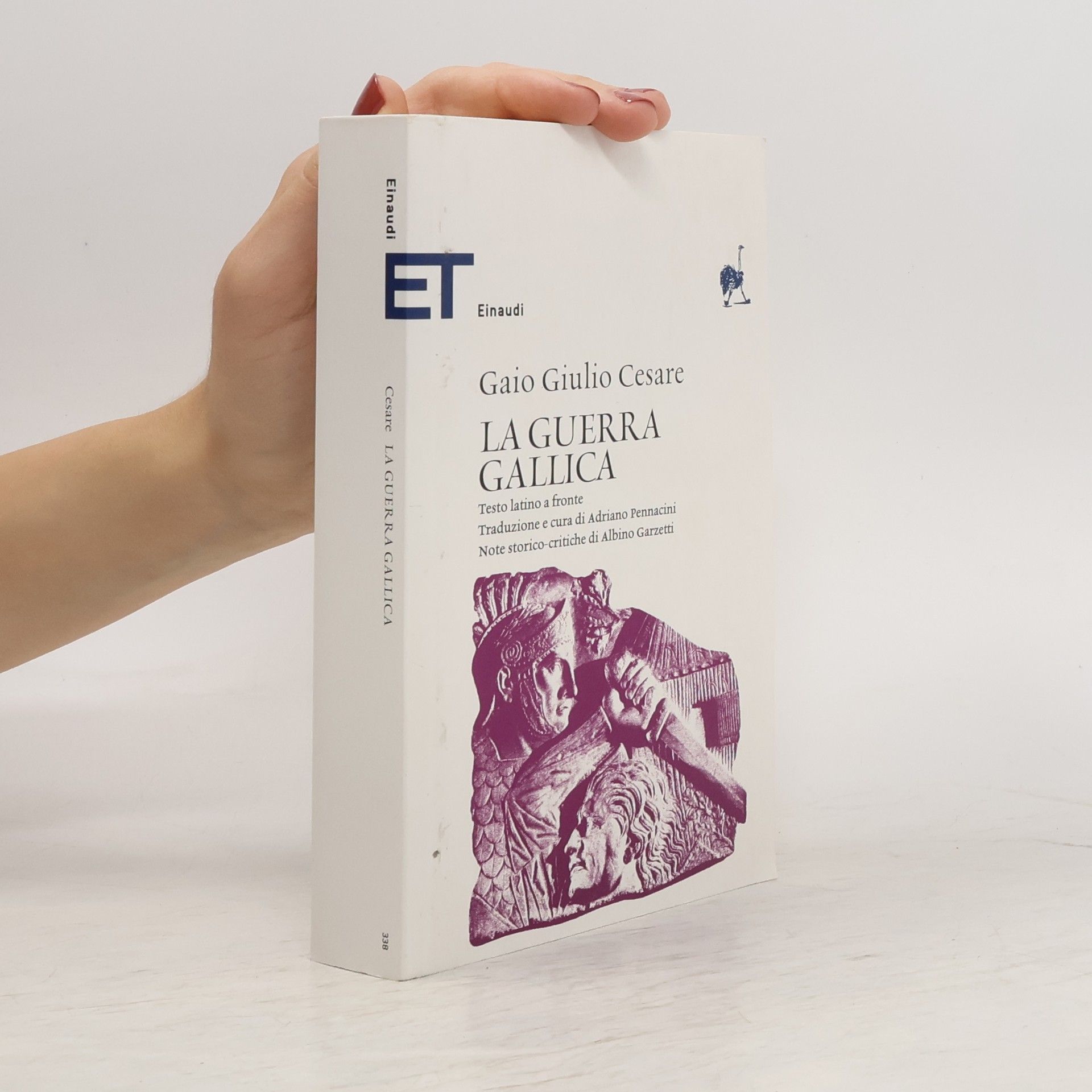 G. Giulio Cesare La guerra gallica. Testo latino a fronte