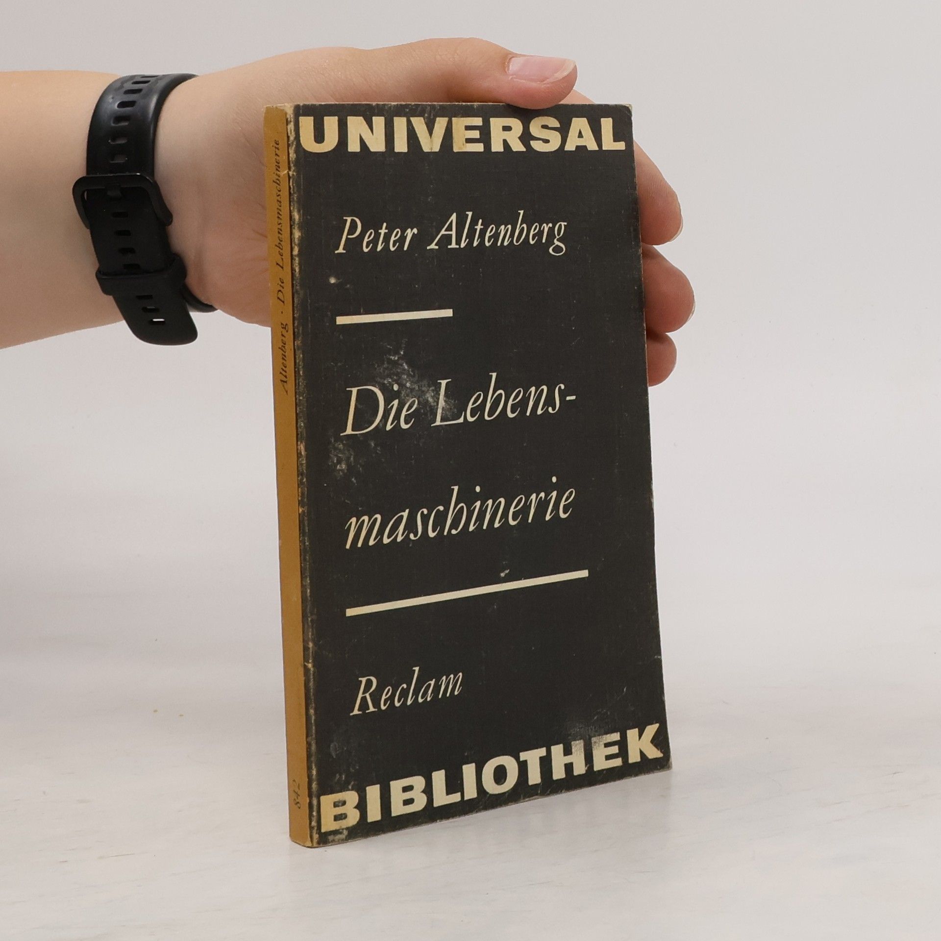 Peter Altenberg Die Lebensmaschinerie. Feuilletons