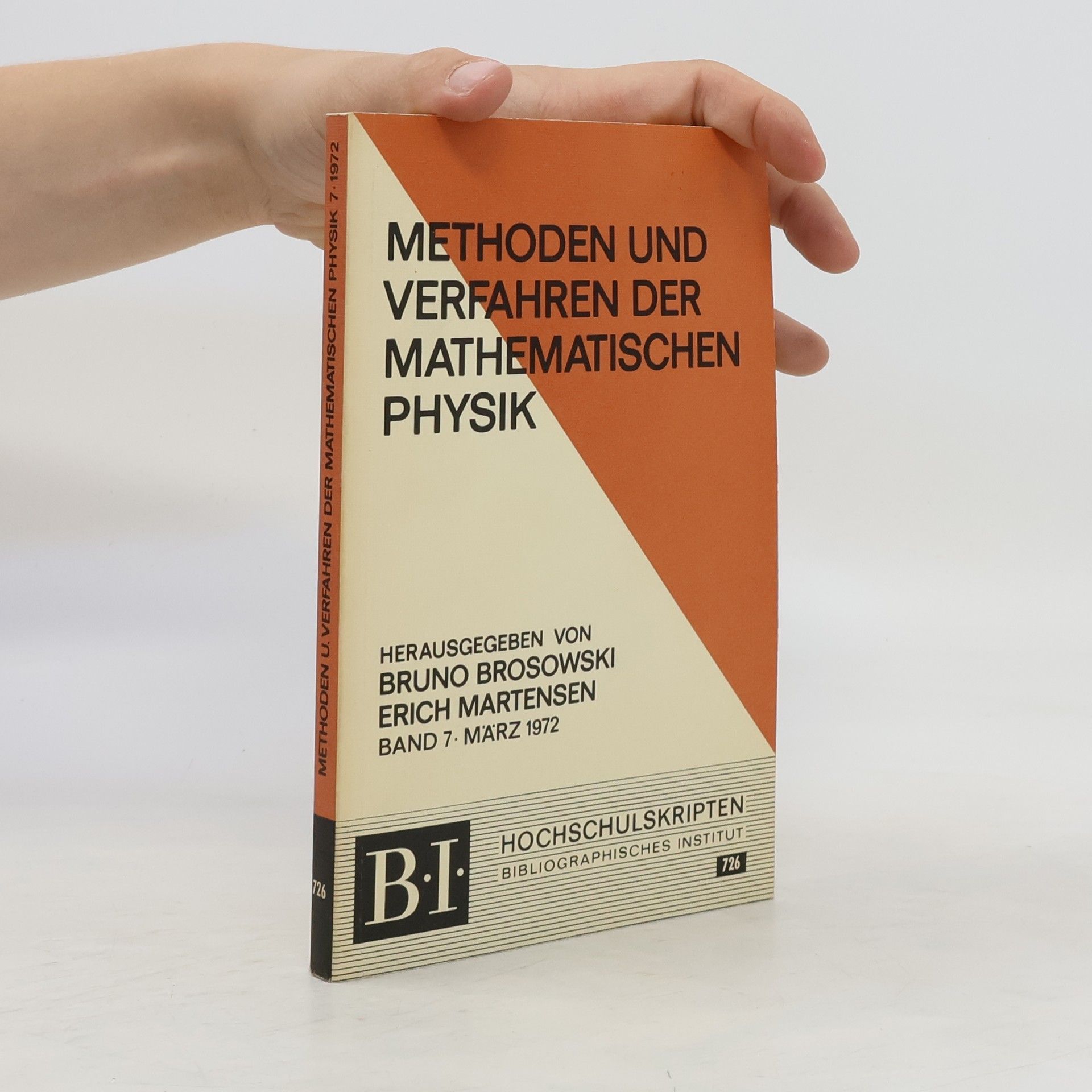 Collectif d'auteurs Methoden und Verfahren der mathematischen Physik
