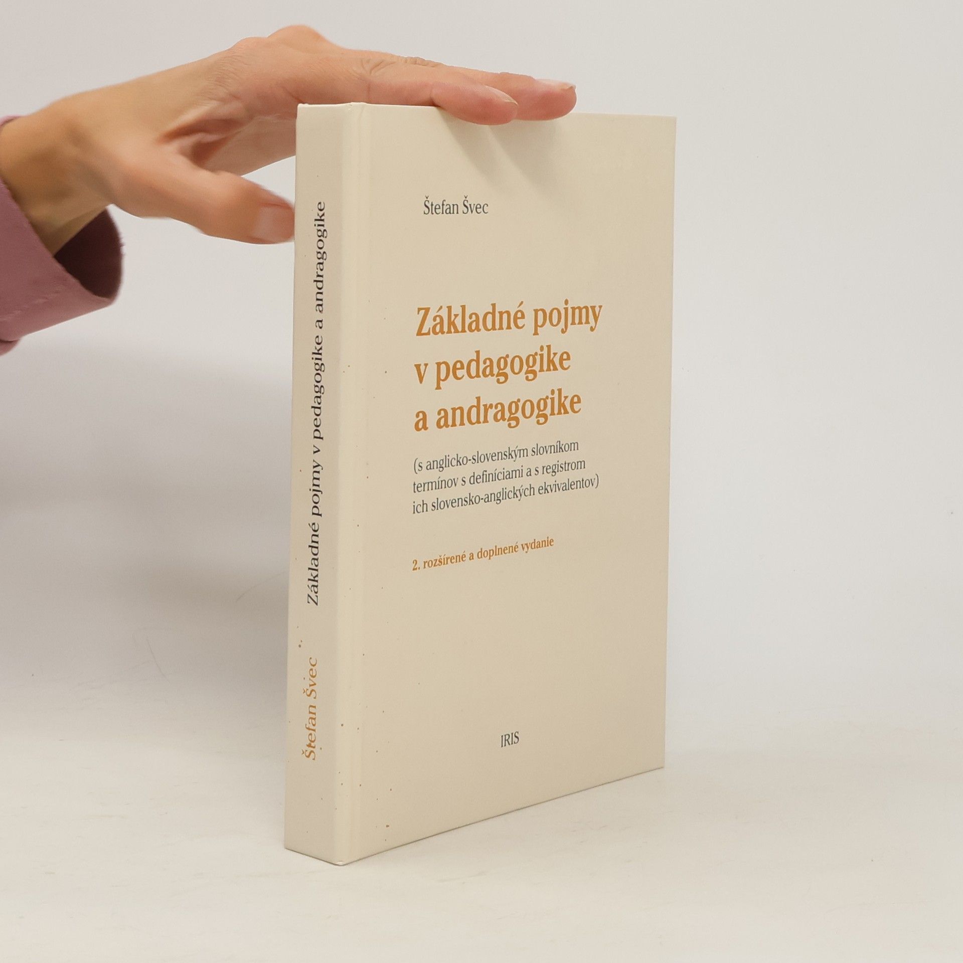 Štefan Švec Základné pojmy v pedagogike a andragogike