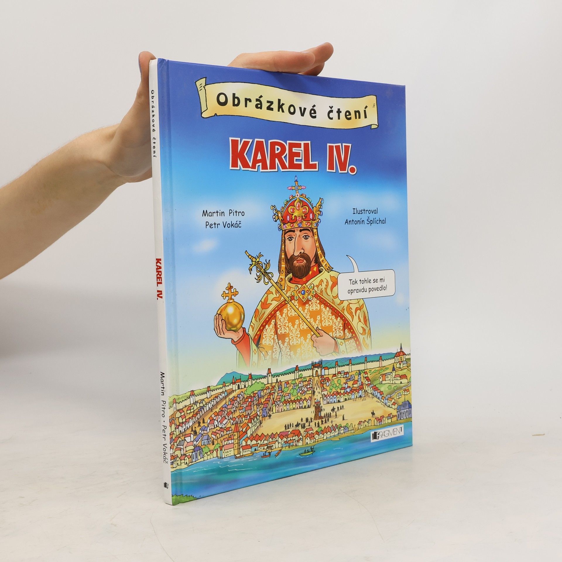 Martin Pitro Karel IV. Obrázkové čtení.