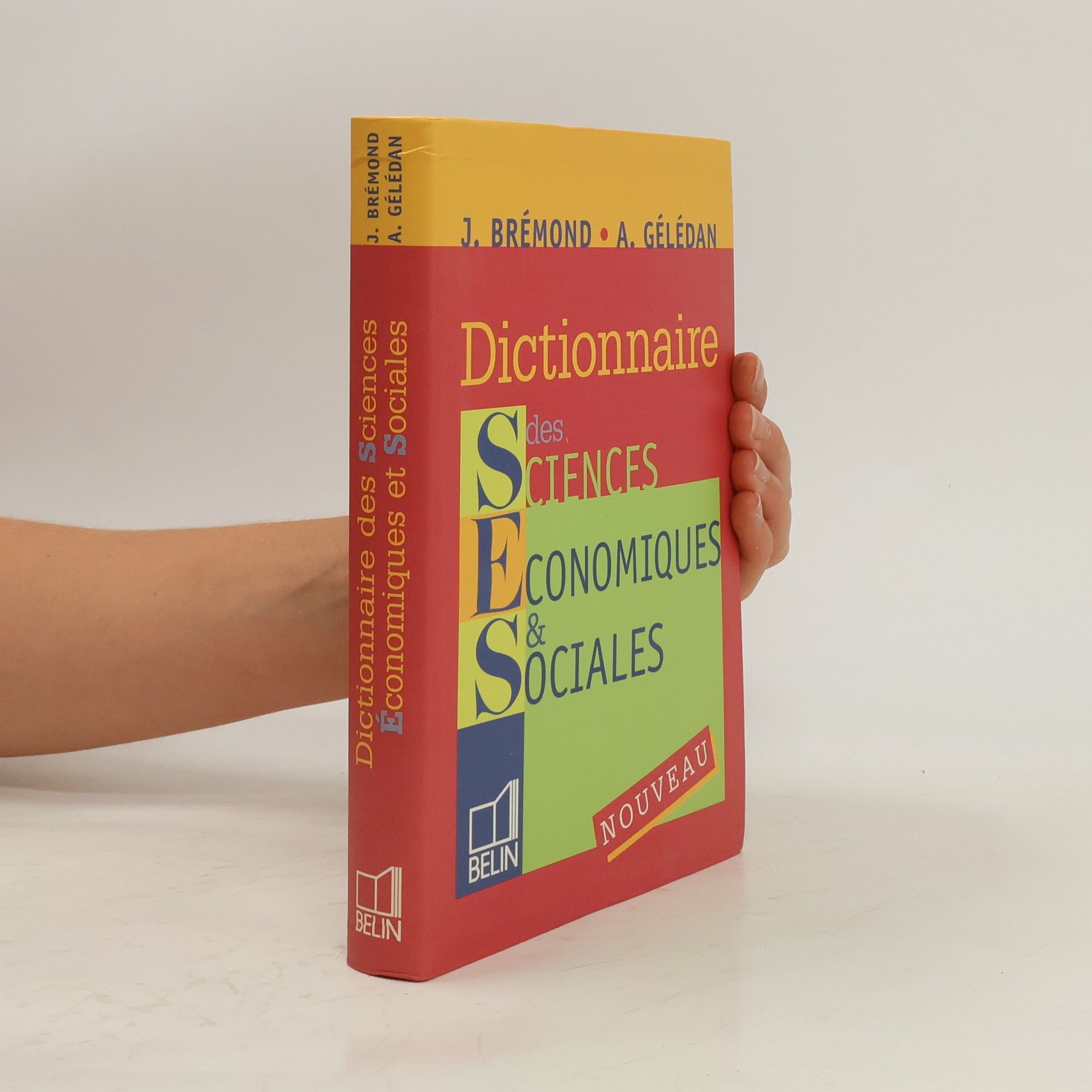 Janine Brémond Dictionnaire des sciences économiques et sociales