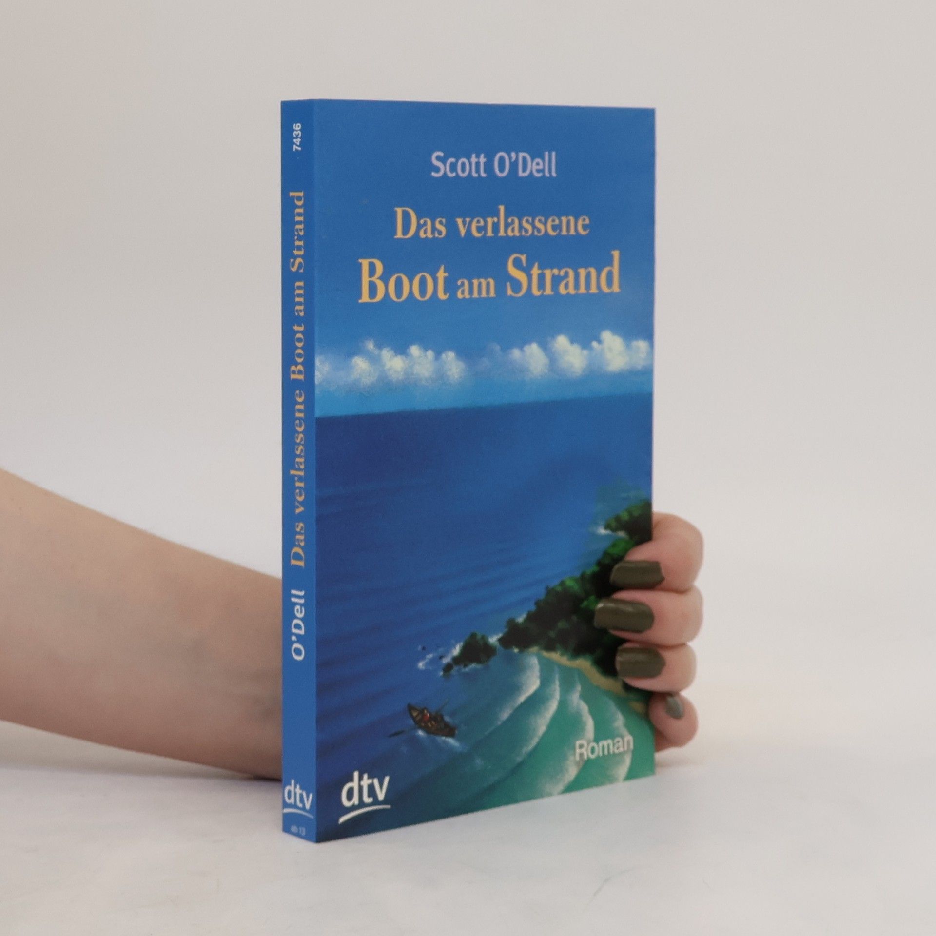 Scott O. Dell Das verlassene Boot am Strand