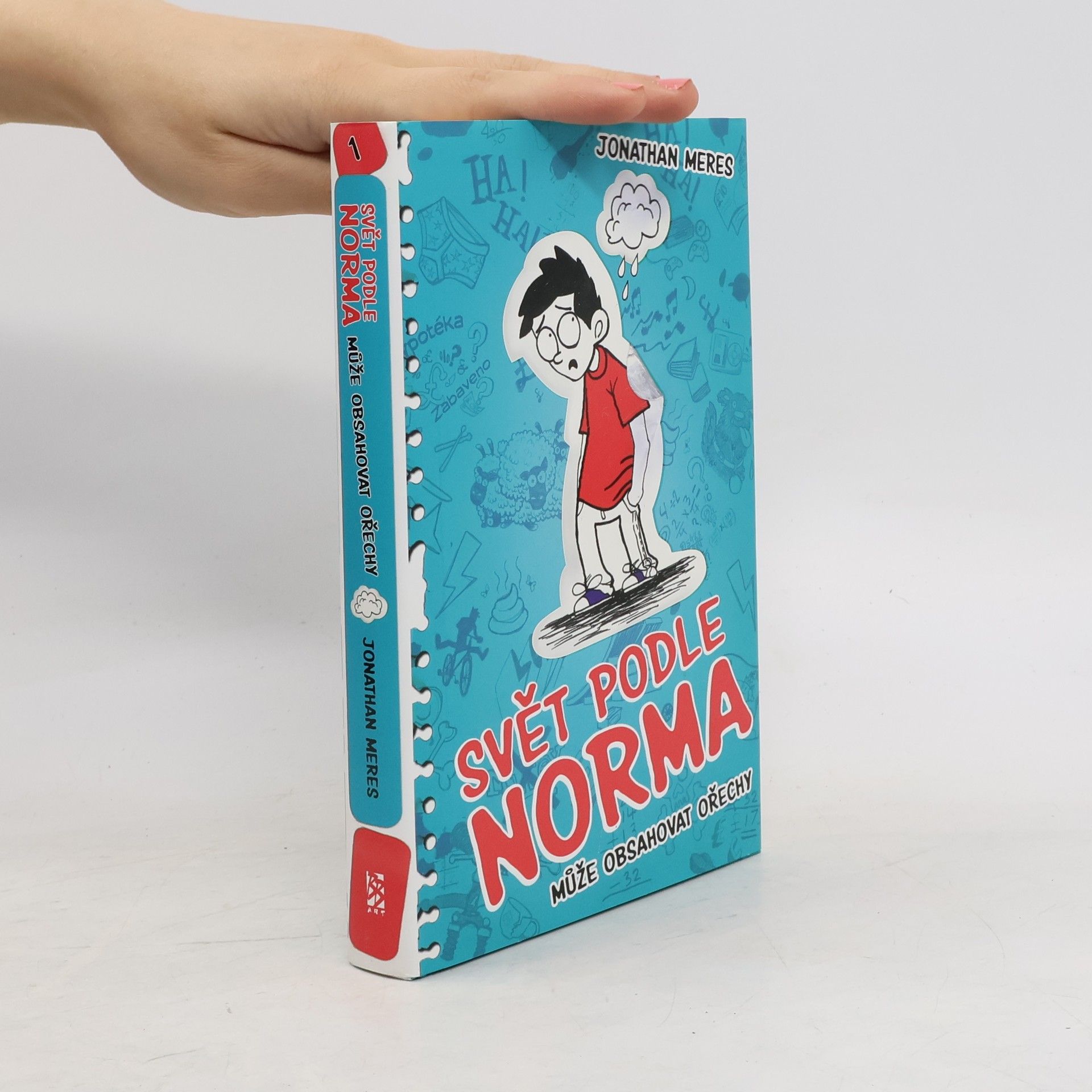 Johnny Meres Svět podle Norma. Může obsahovat ořechy