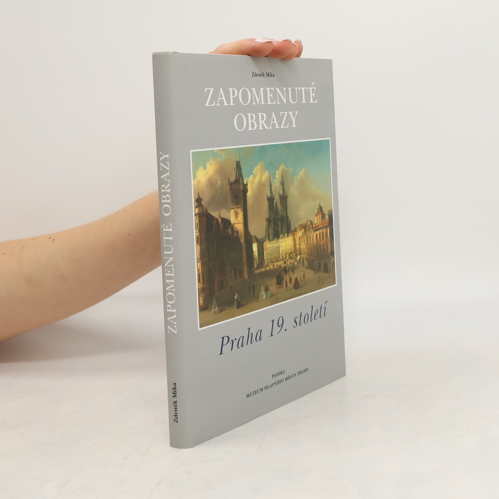 Zdeněk Míka Zapomenuté obrazy. Praha 19. století