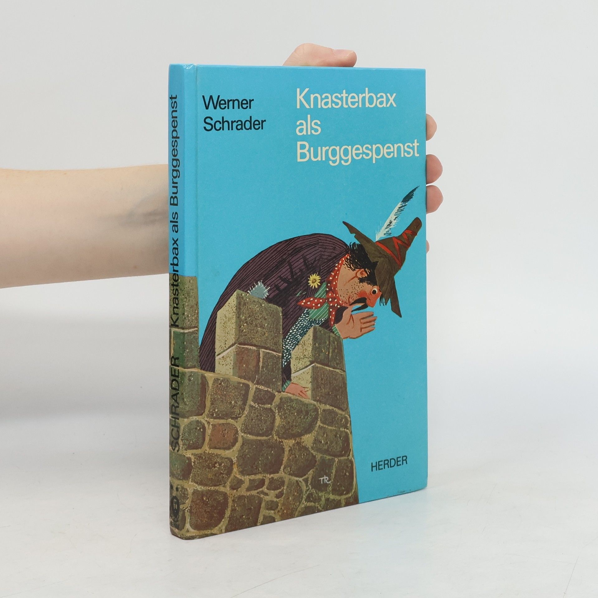 Werner Schrader Knasterbax als Burggespenst