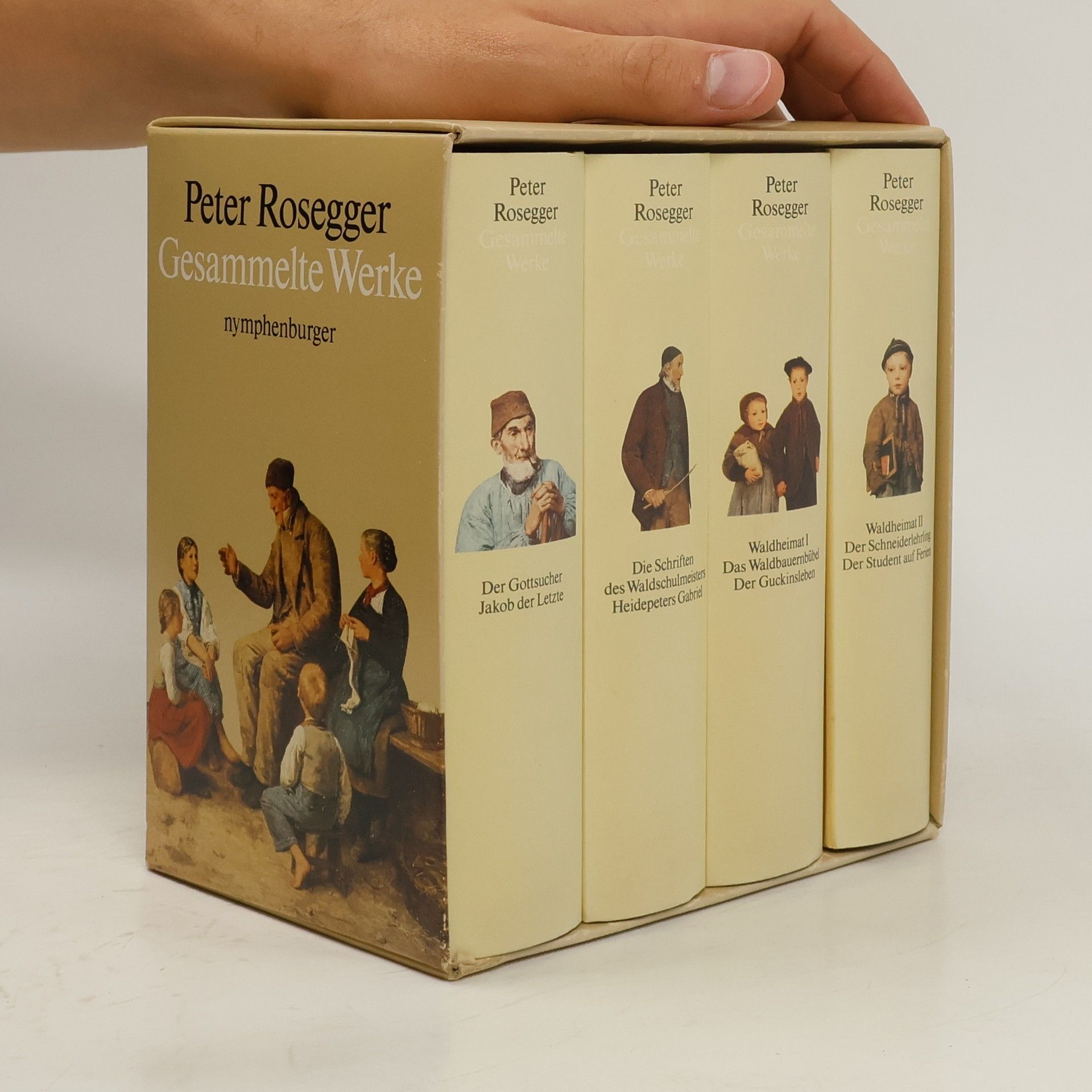 Peter Rosegger Gesammelte Werke. Band 1-4