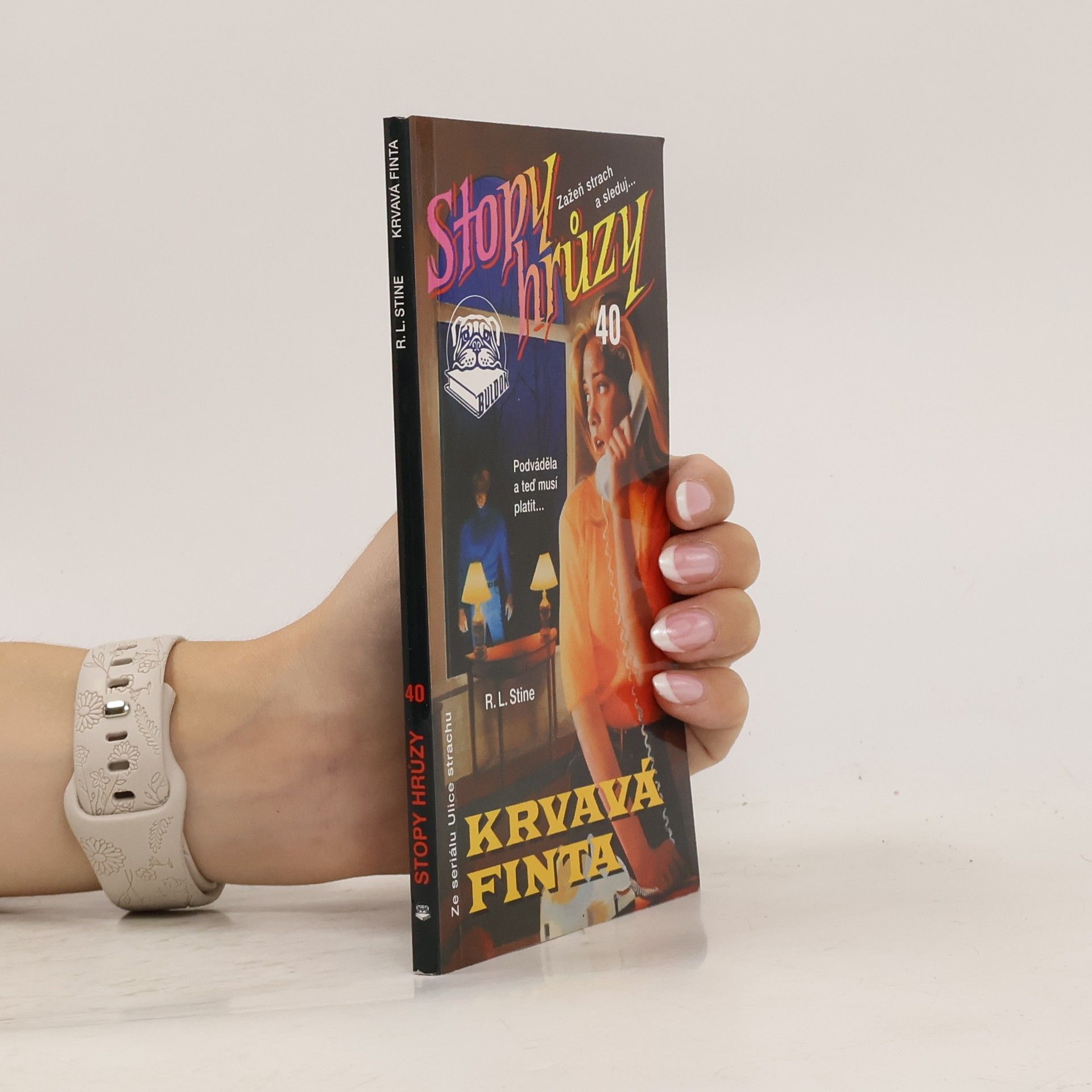 R. L. Stine Krvavá finta. Stopy hrůzy 40