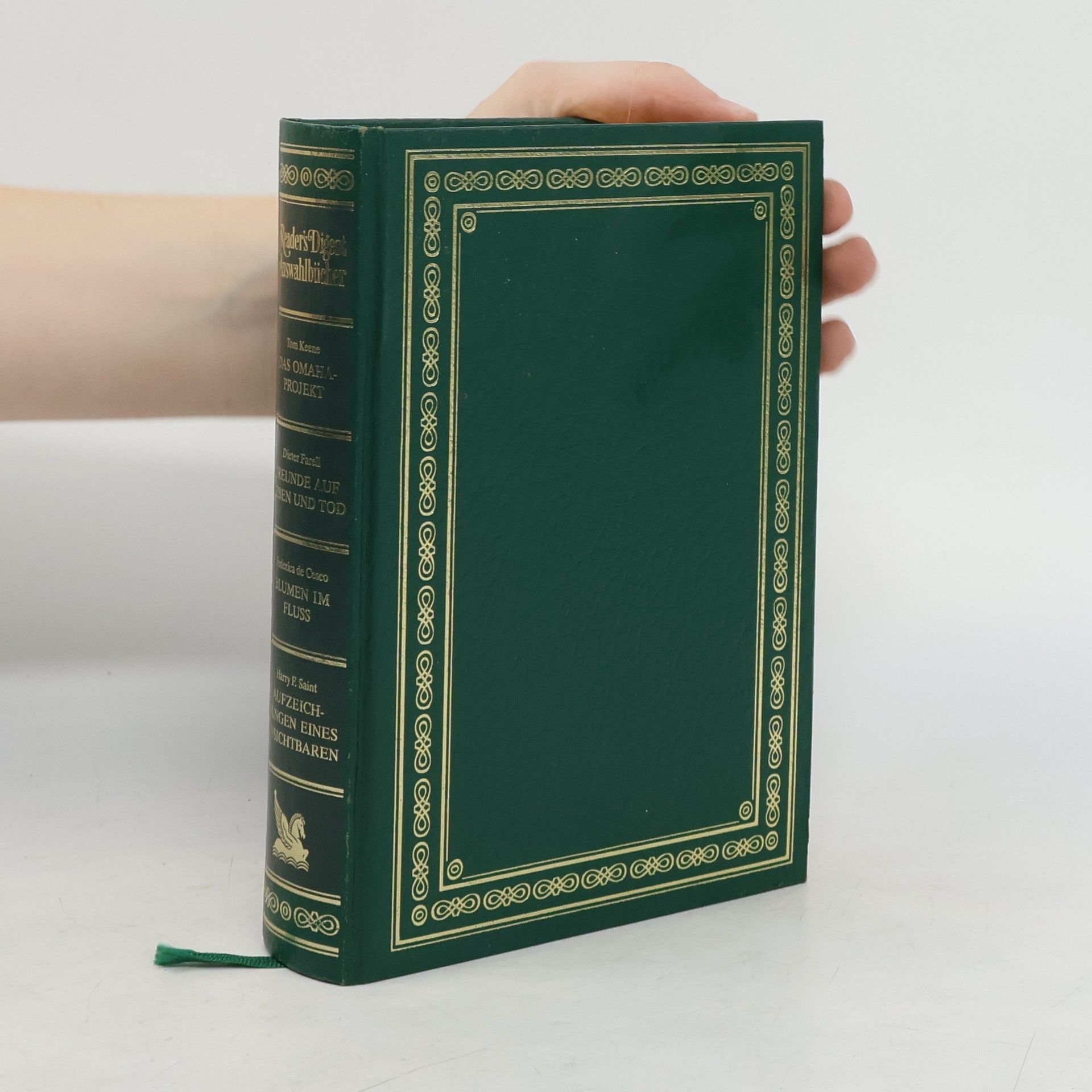 Tom Keene Reader's Digest Auswahlbücher. Das Omaha-Projekt, Freunde auf Leben und Tod, Blumen im Fluss, Aufzeichnungen eines Unsichtbaren
