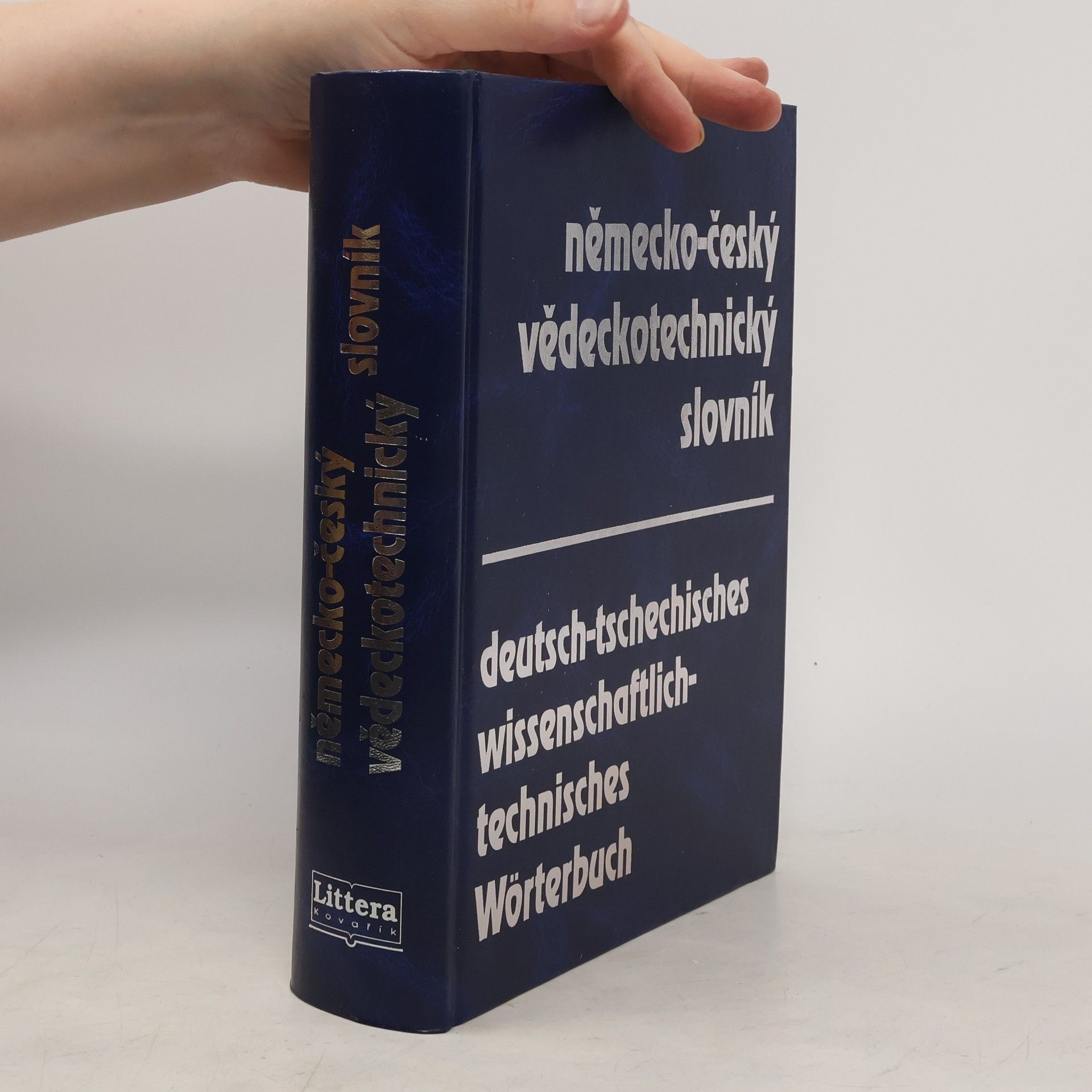 Heger Josef Německo-český vědeckotechnický slovník = Deutsch-tschechisches wissenschaftlich-technisches Wörterbuch