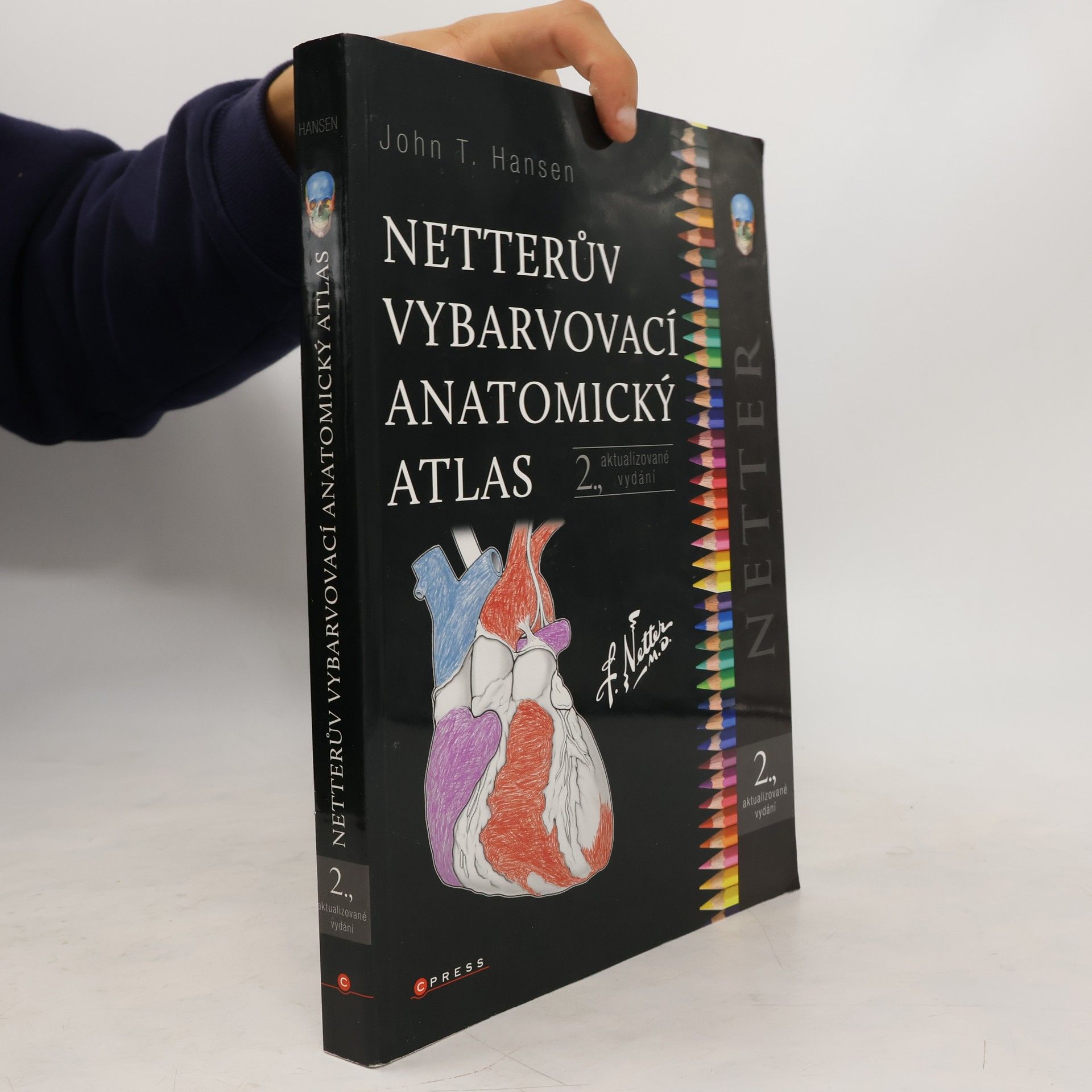 John T. Hansen Netterův vybarvovací anatomický atlas