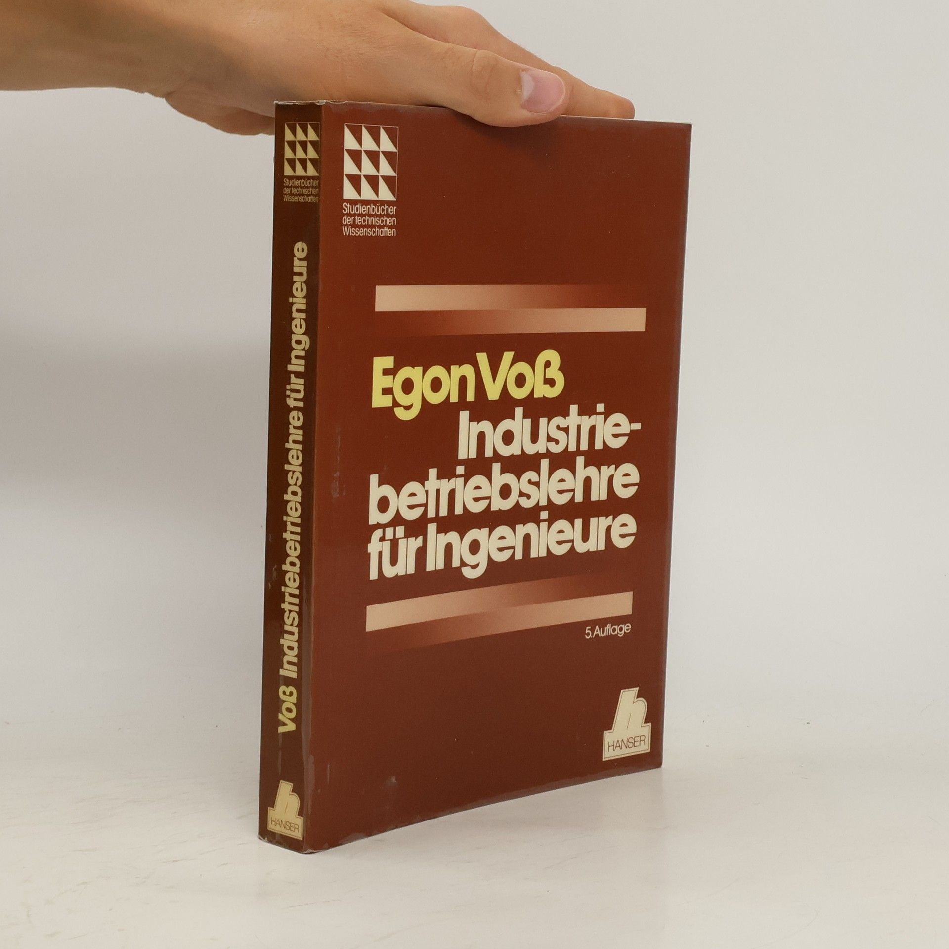 Egon Voss Industriebetriebslehre für Ingenieure