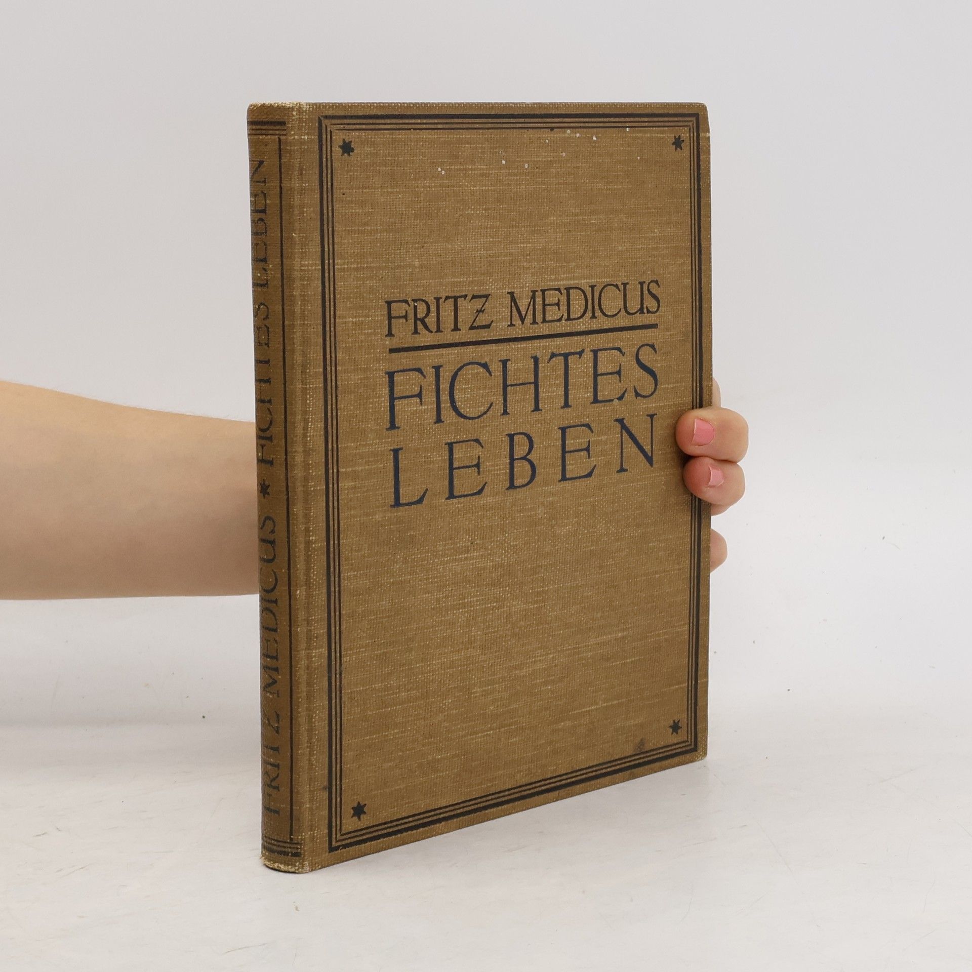 Fritz Georg Adolf Medicus Fichtes Leben