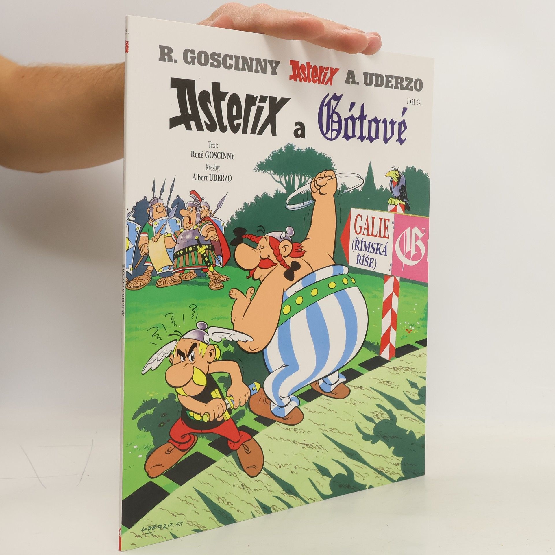 René Goscinny Asterix 3 - Asterix a Gótové