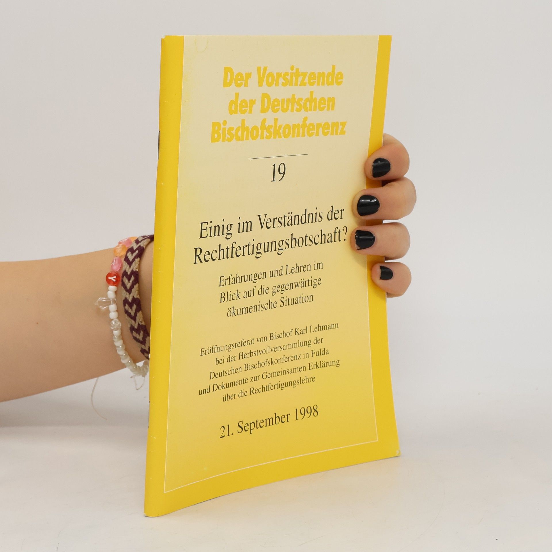 Auteurscollectief Einig im Verständnis der Rechtfertigungsbotschaft?