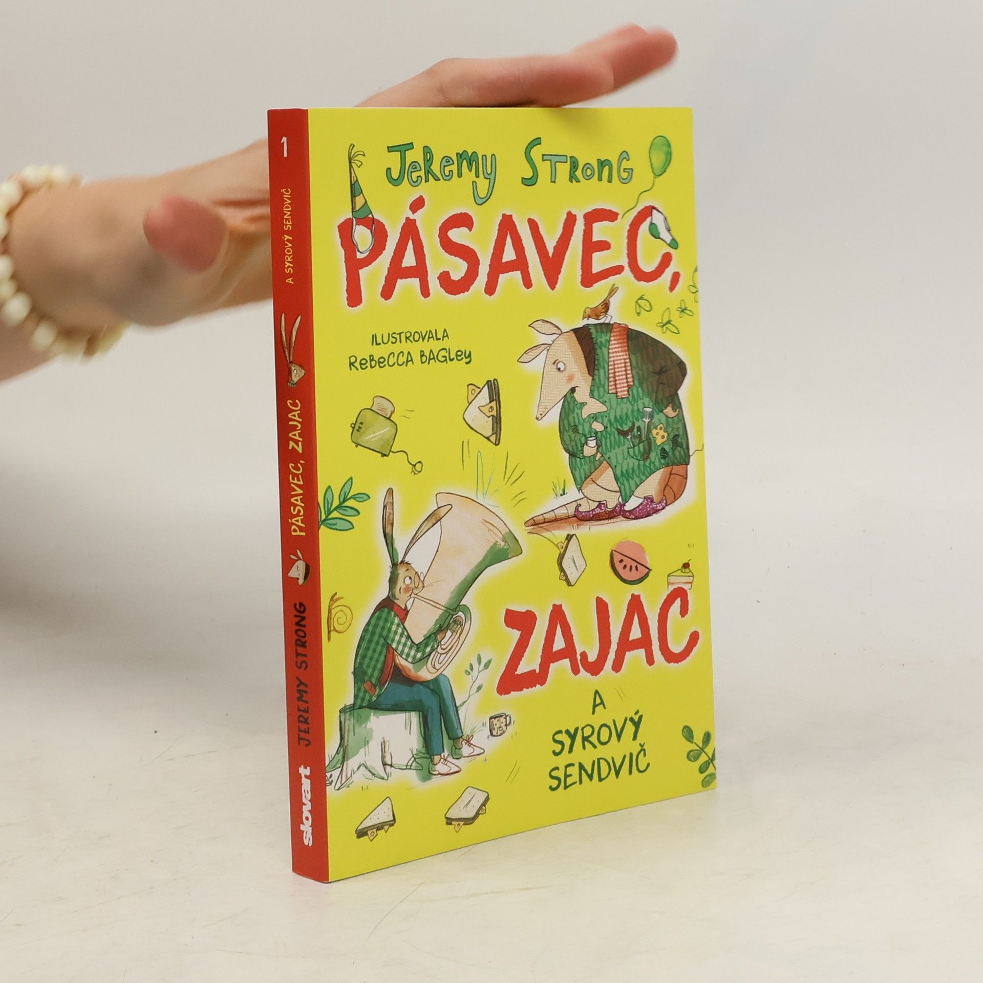 Jeremy Strong Pásavec, zajac a syrový sendvič